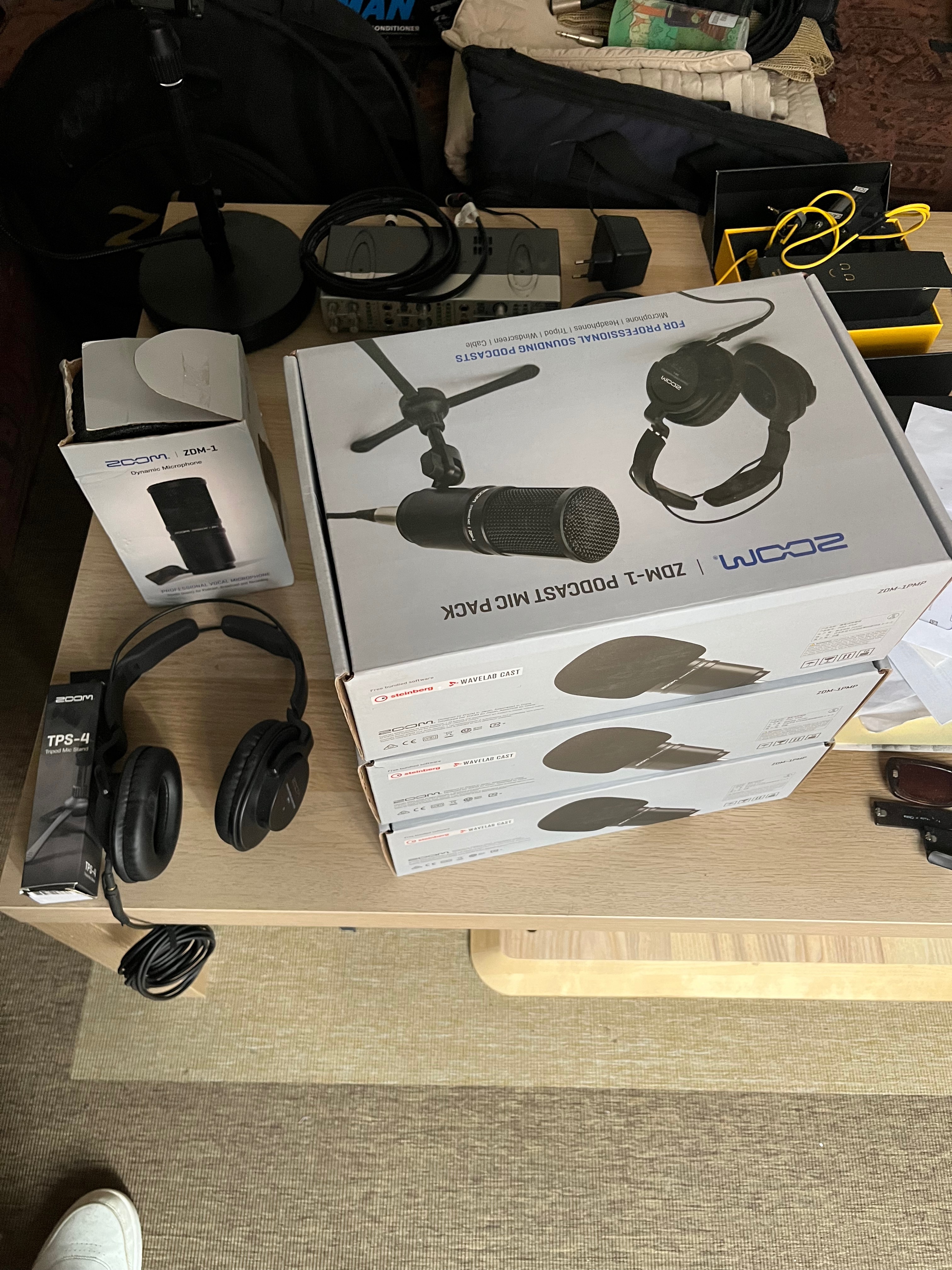 Zoom ZDM-1 Podcast Mic Pack - Neuf