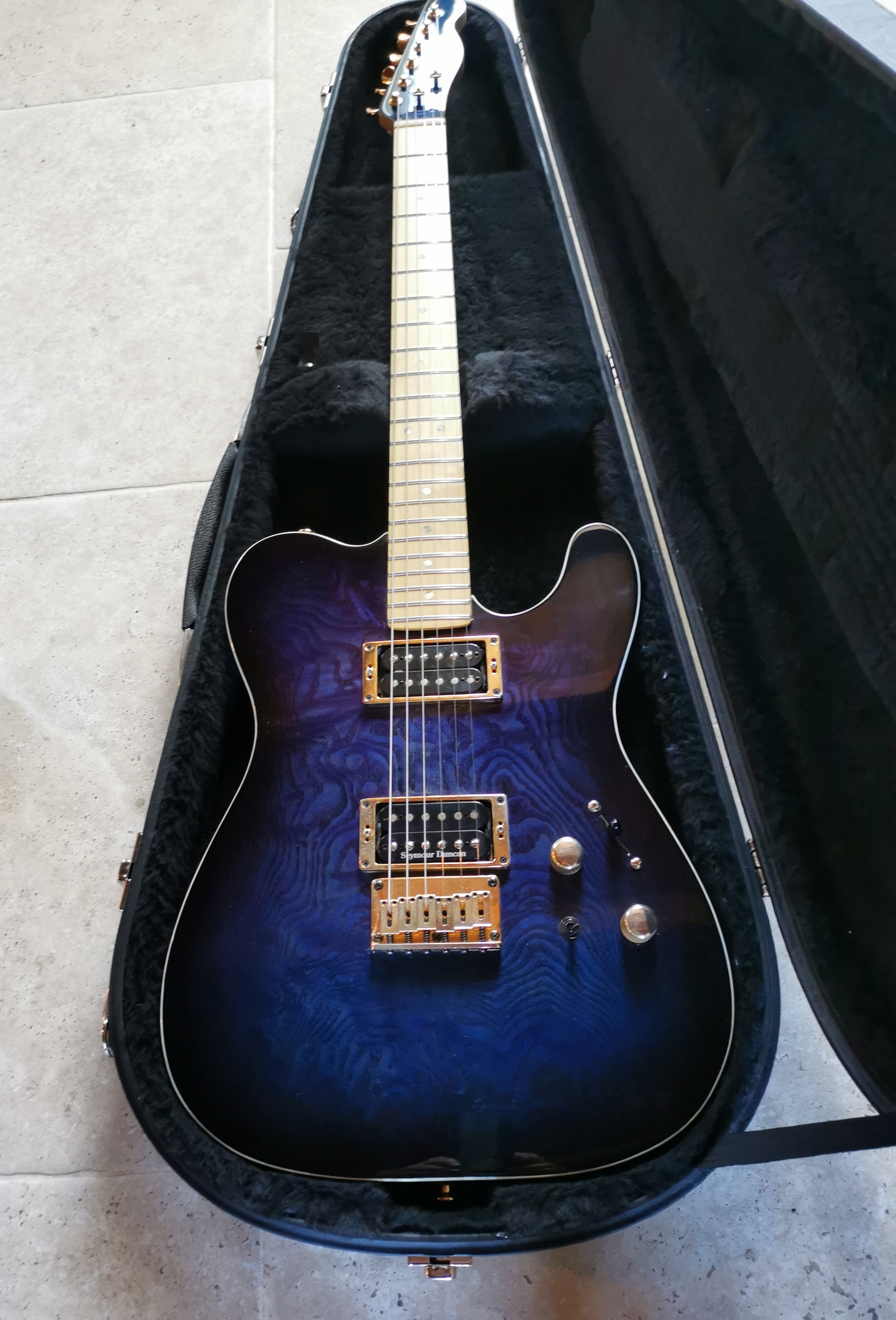 Vends Telecaster Custom Maurice Dupont – Pièce Unique de Luthier (Certifiée)