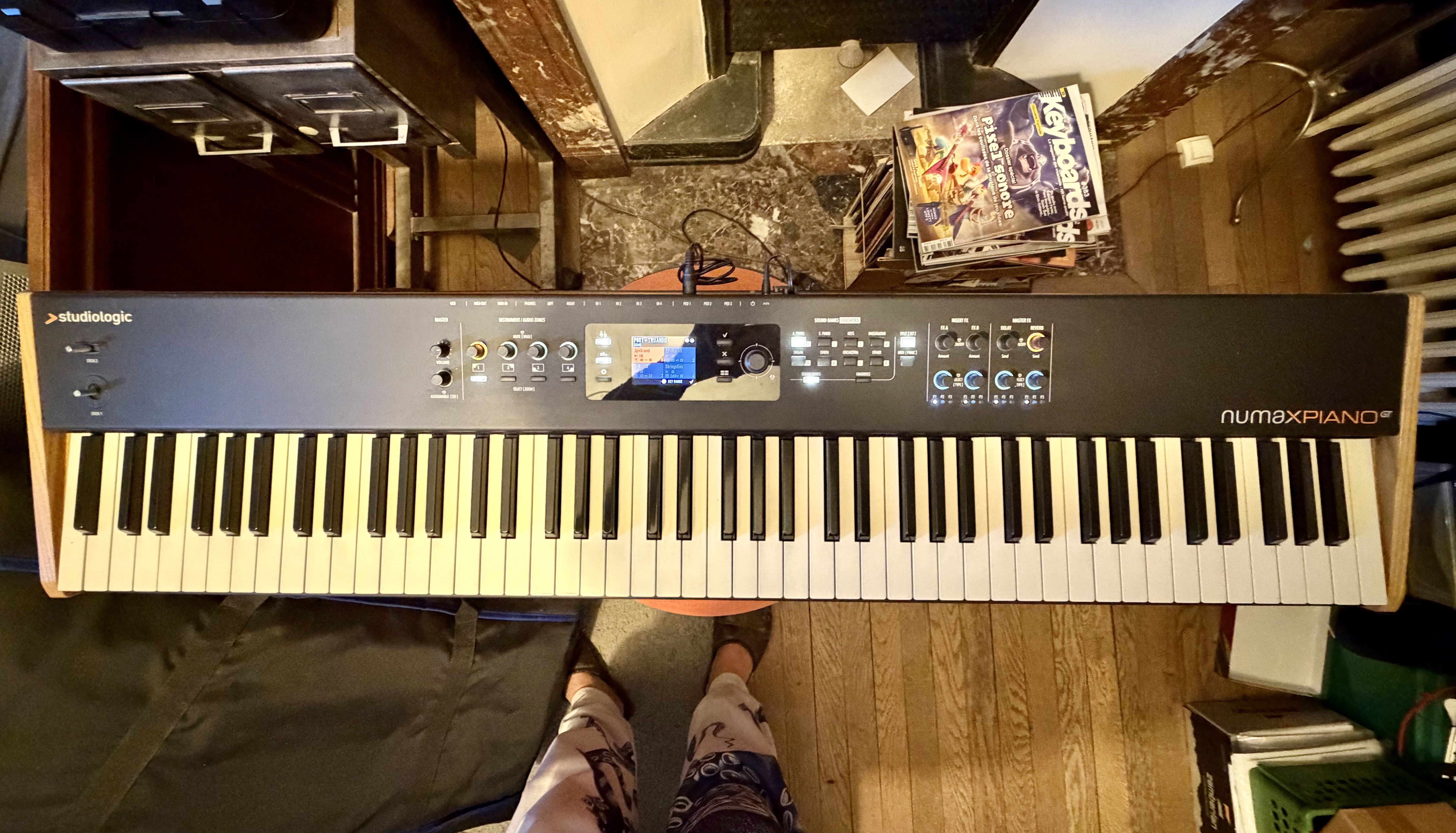Studiologic / FATAR Numa X Piano GT plus housse plus flight Case Thon