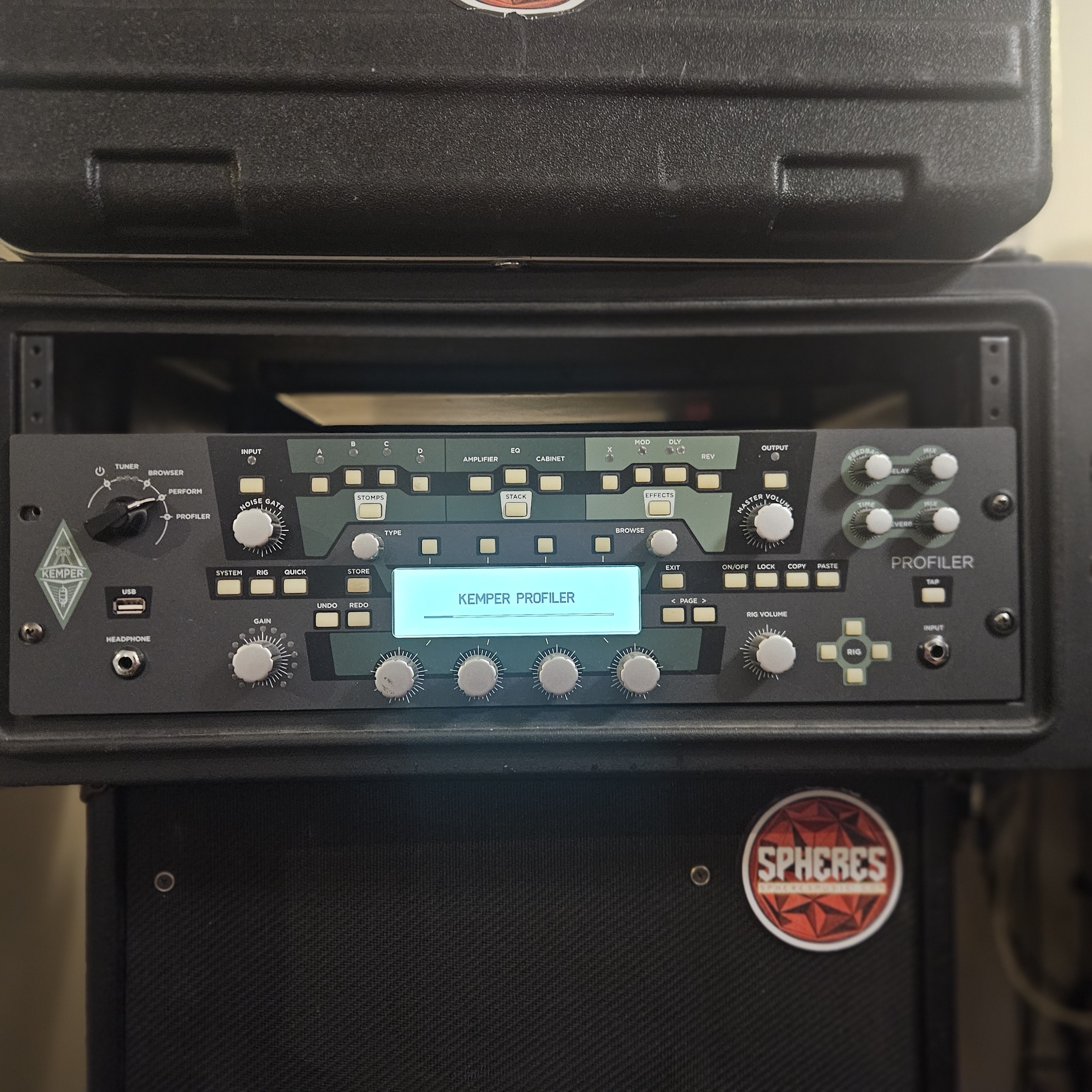 Vend Kemper Profiler Power Rack + Profiler Remote 