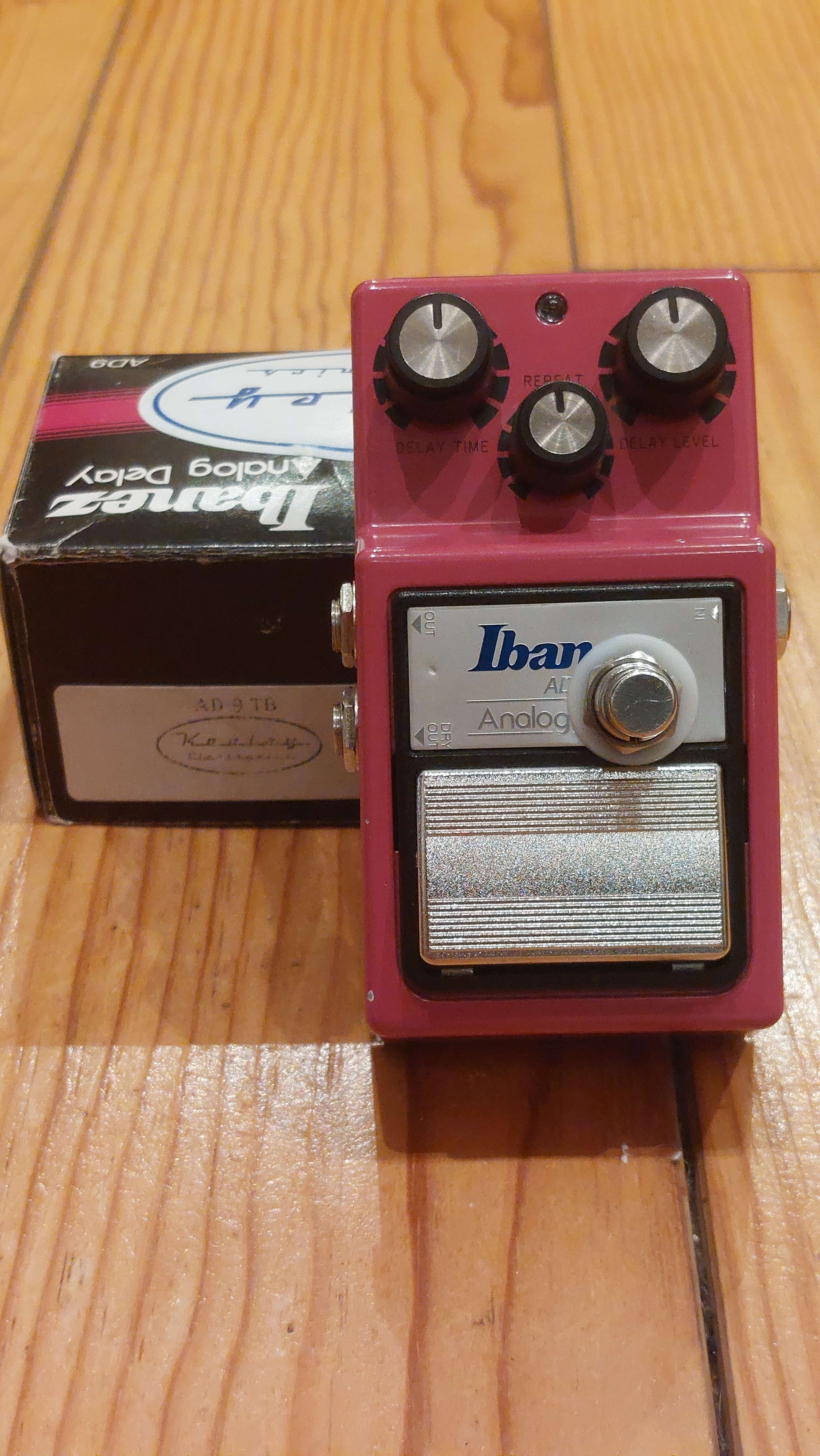 Ibanez AD9 Analog Delay – Mod Keeley Electronics (Full Set / Collector)