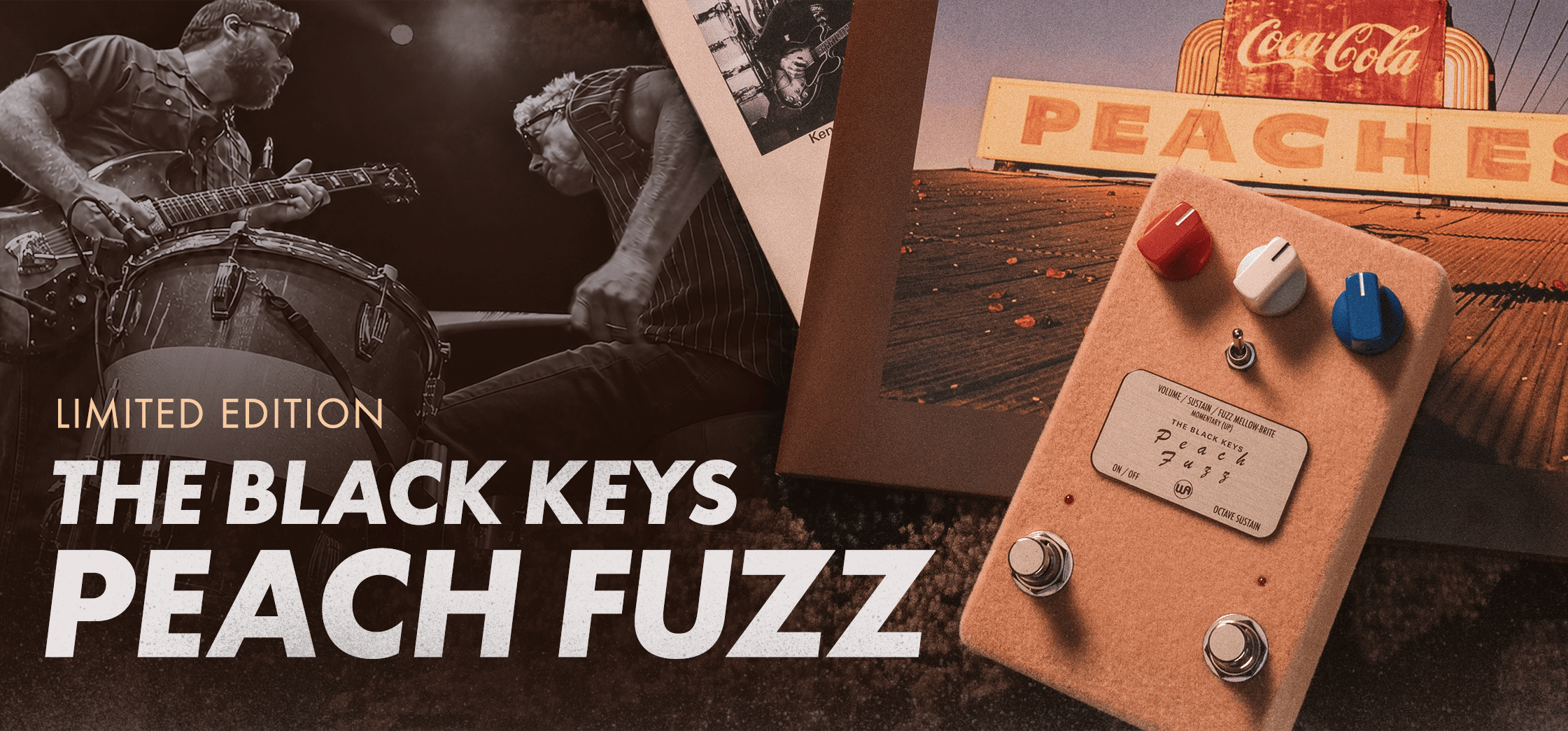 Warm Audio The Black Keys Peach Fuzz : The Black Keys Peach Fuzz Lifestyle