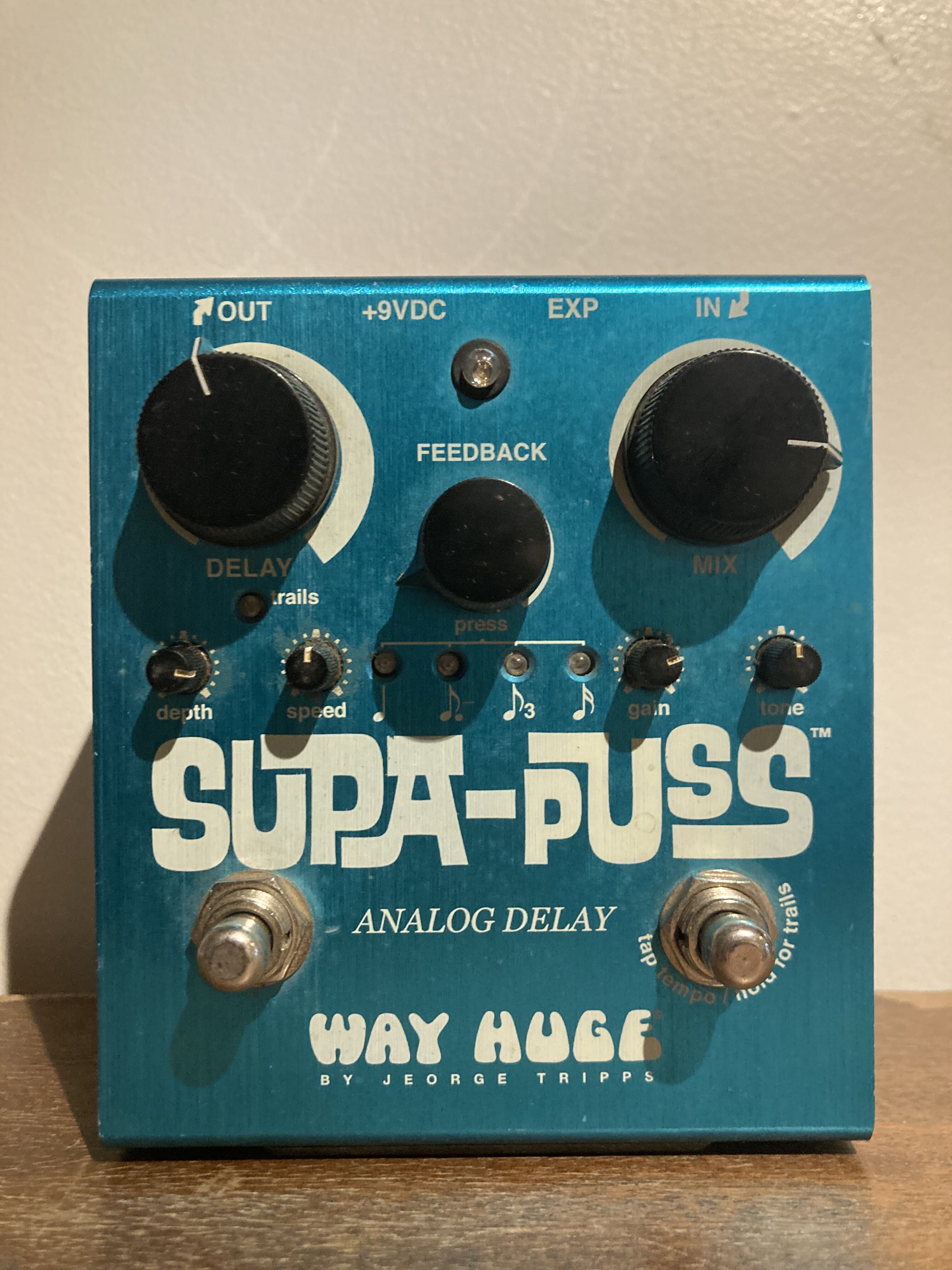 Vends Pédale de delay Way Huge Supa Puss