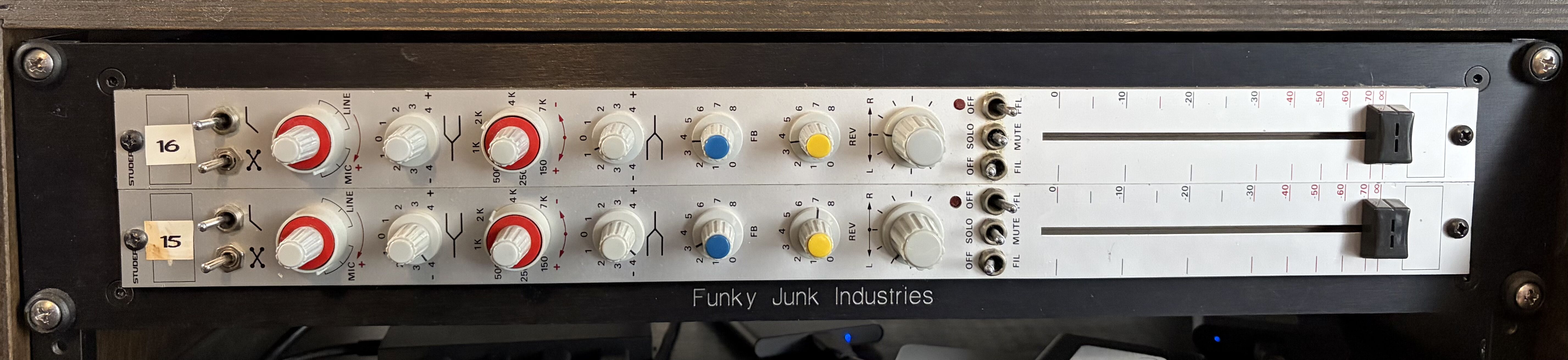 Paire de tranches de console Studer 169