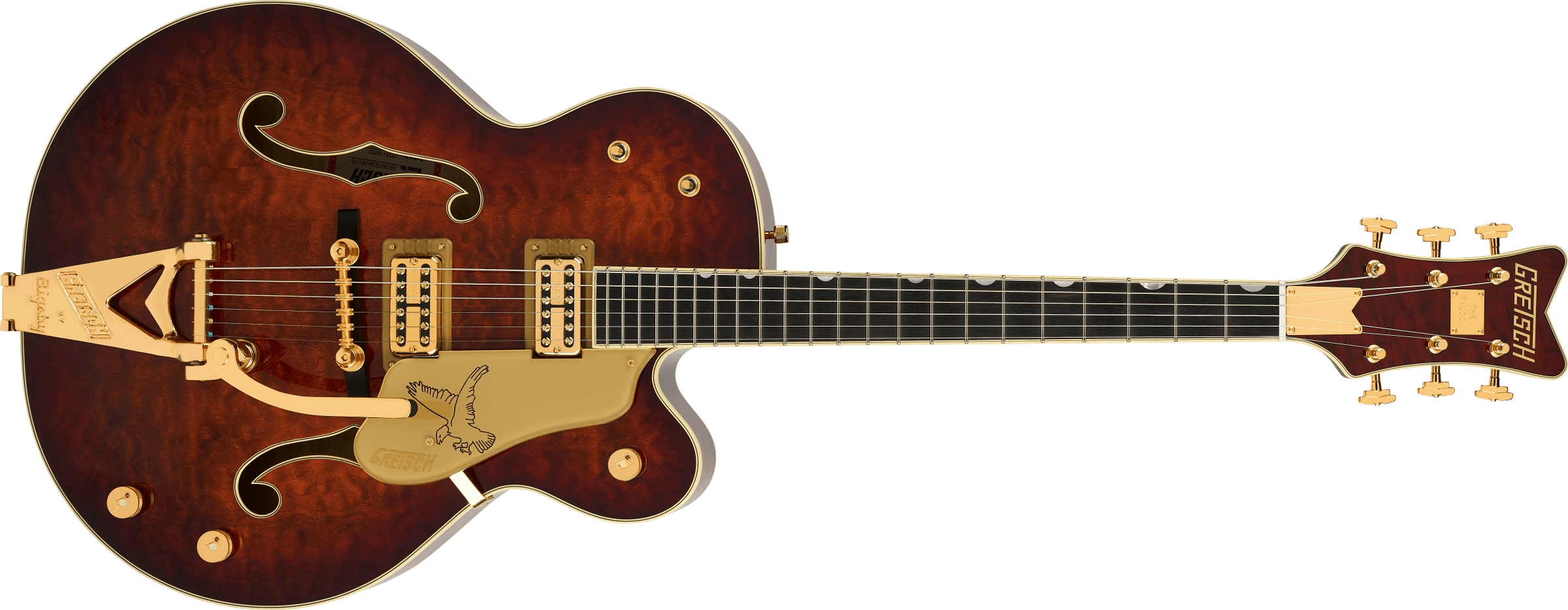 G6136TGQM-59 Limited Edition Quilt Classic Falcon with Bigsby