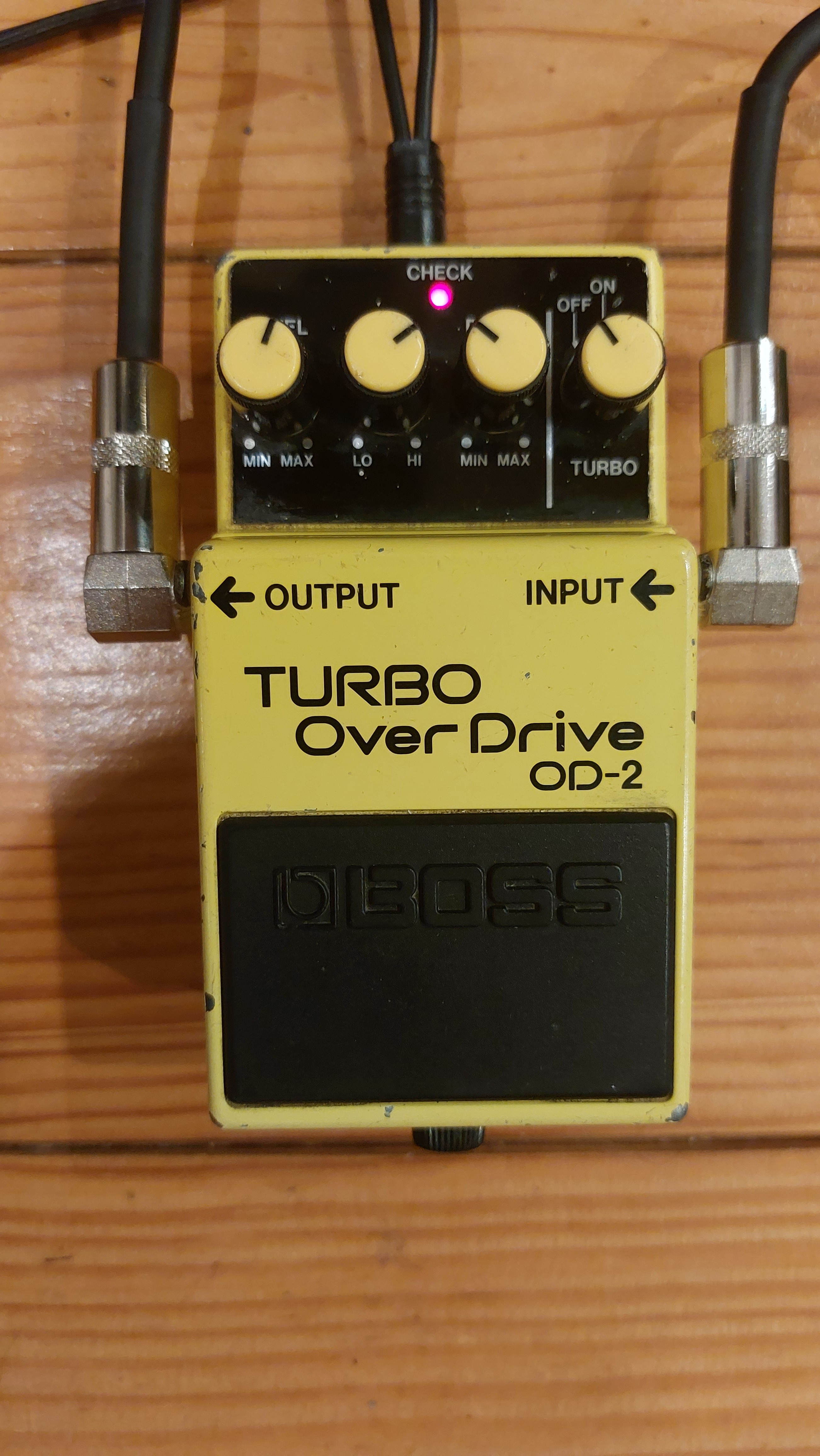Boss OD-2 Turbo OverDrive - Vintage Japan 1986 Black Label