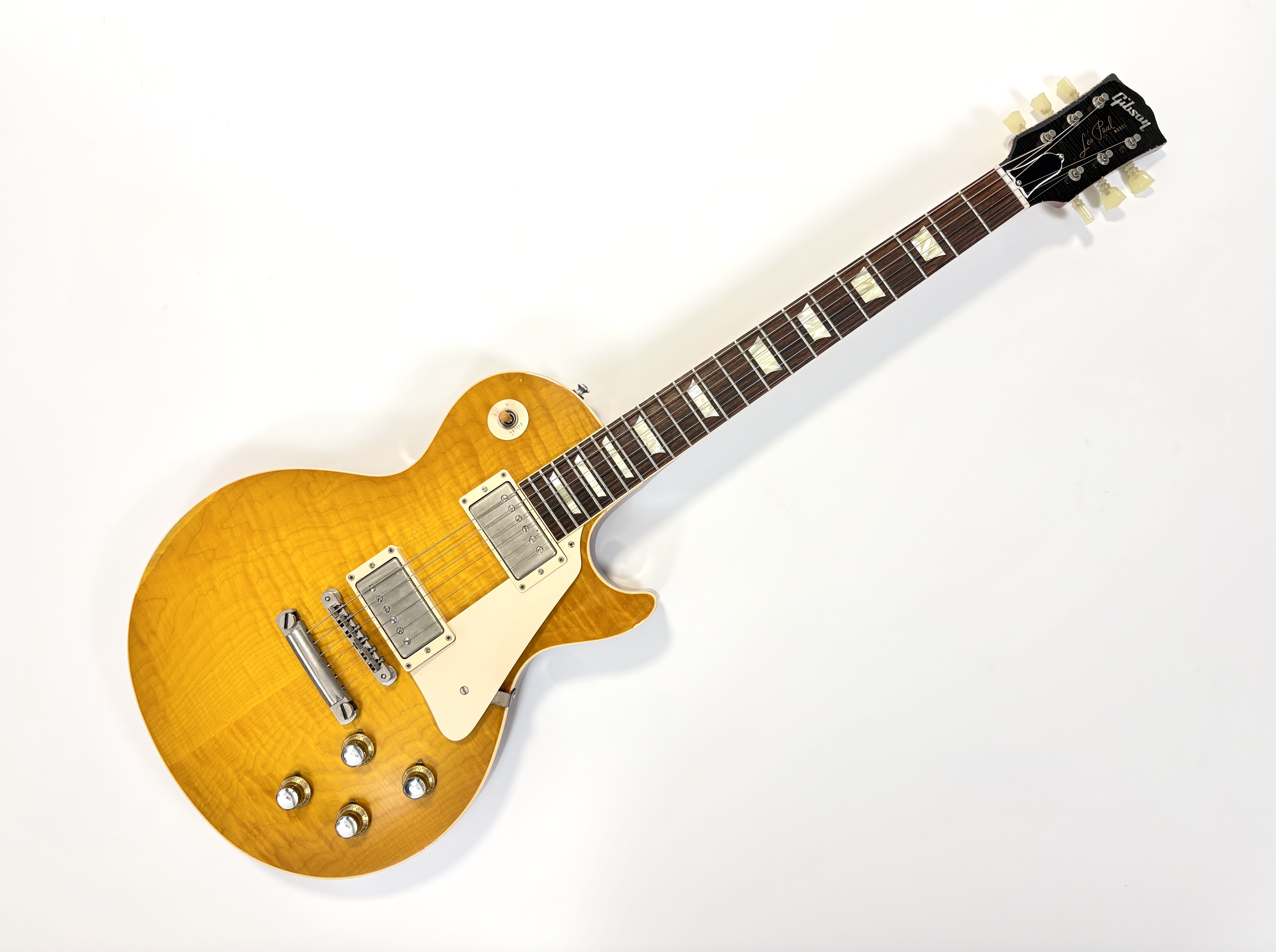 Gibson Les Paul Standard Reissue 1960 Custom Shop 2014 Lemon Burst Aged