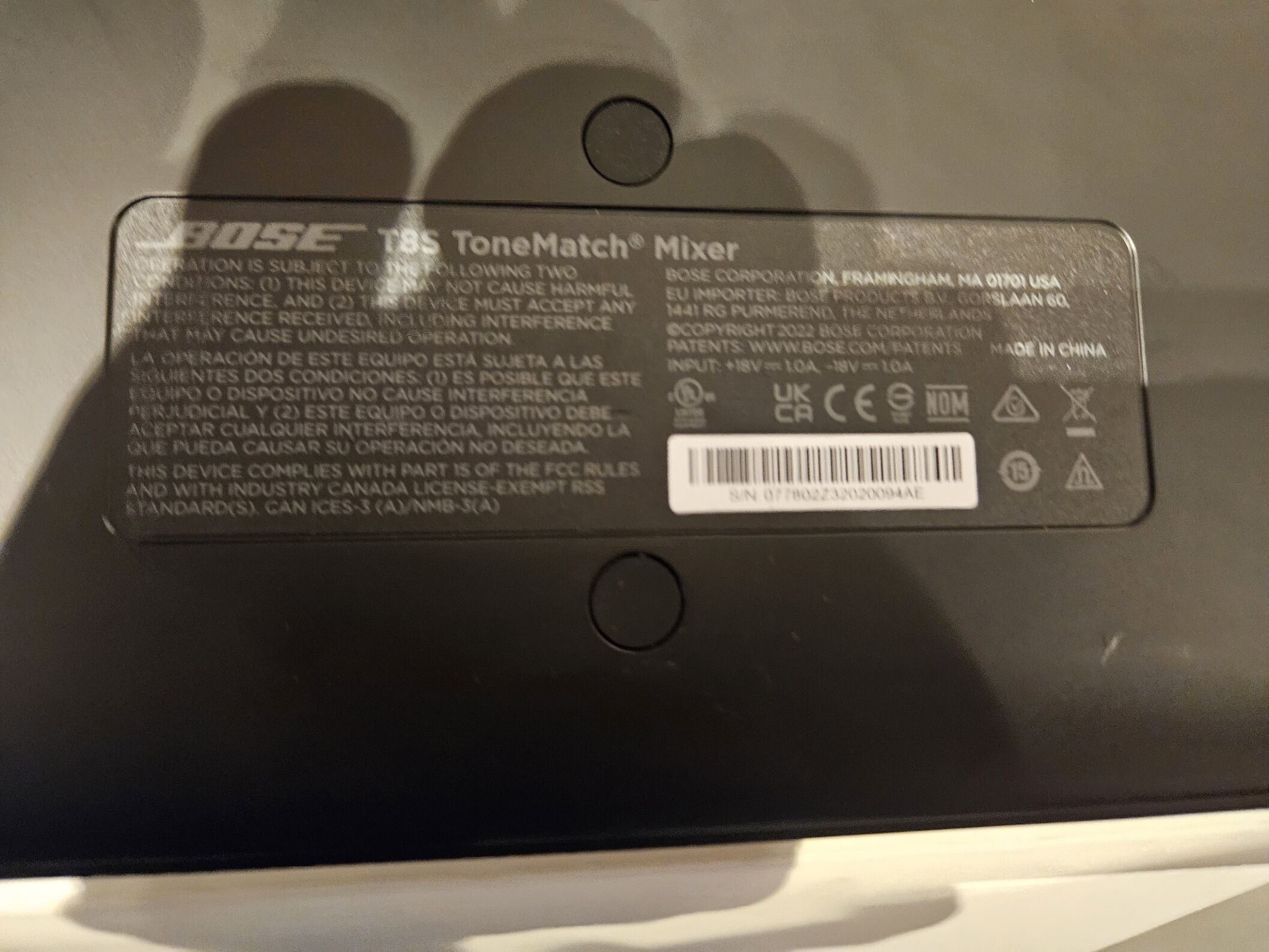 Bose T8S ToneMatch (815)