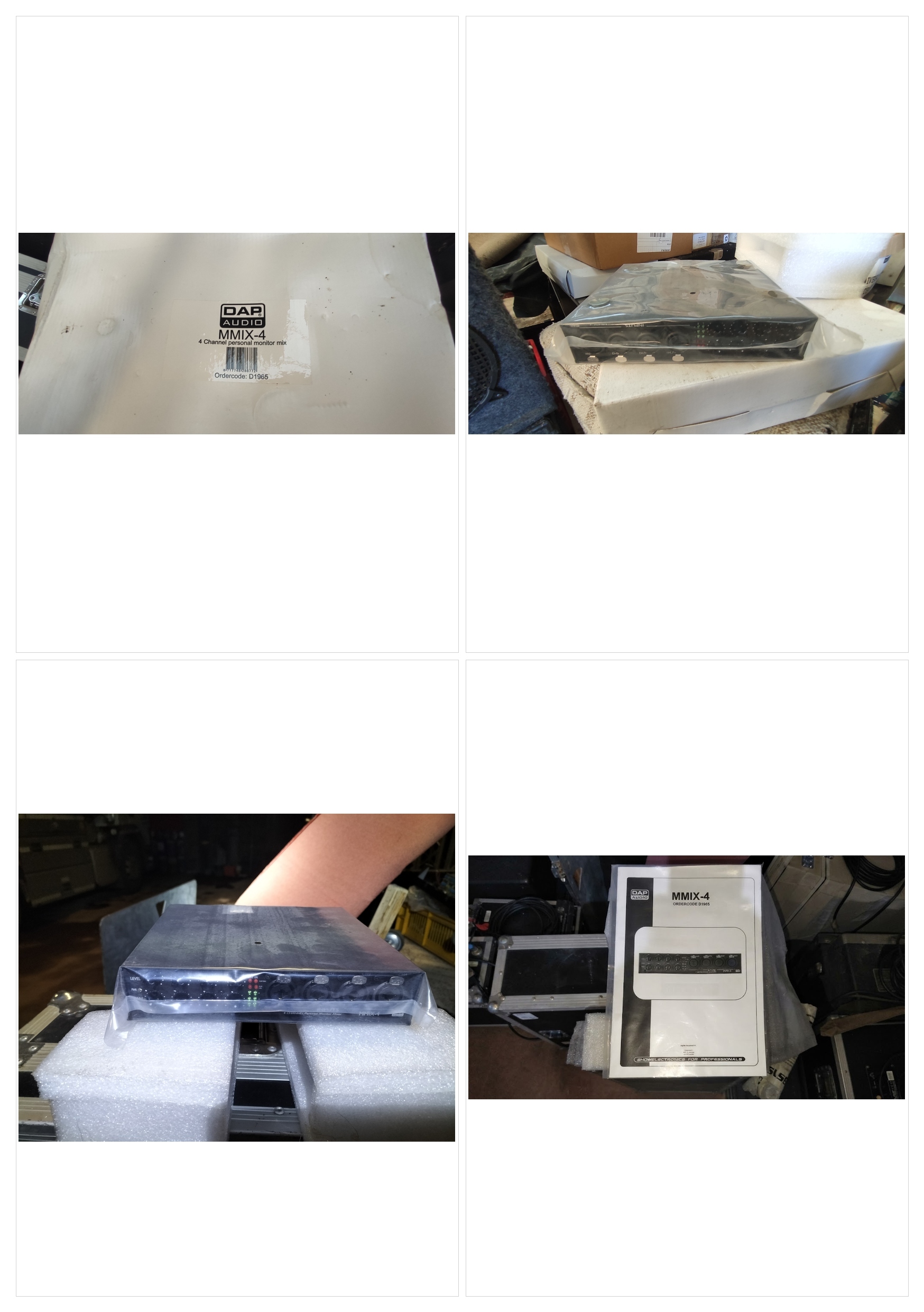 DAP AUDIO Mmix-4
