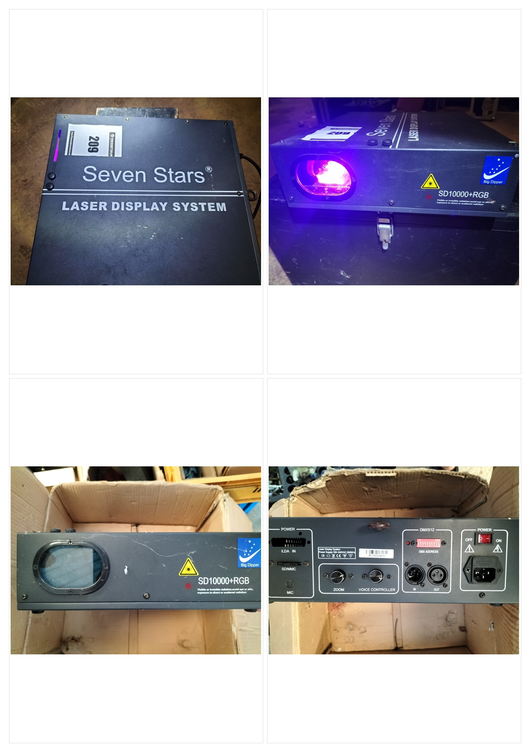 Seven Stars Laser SD10000+RGB