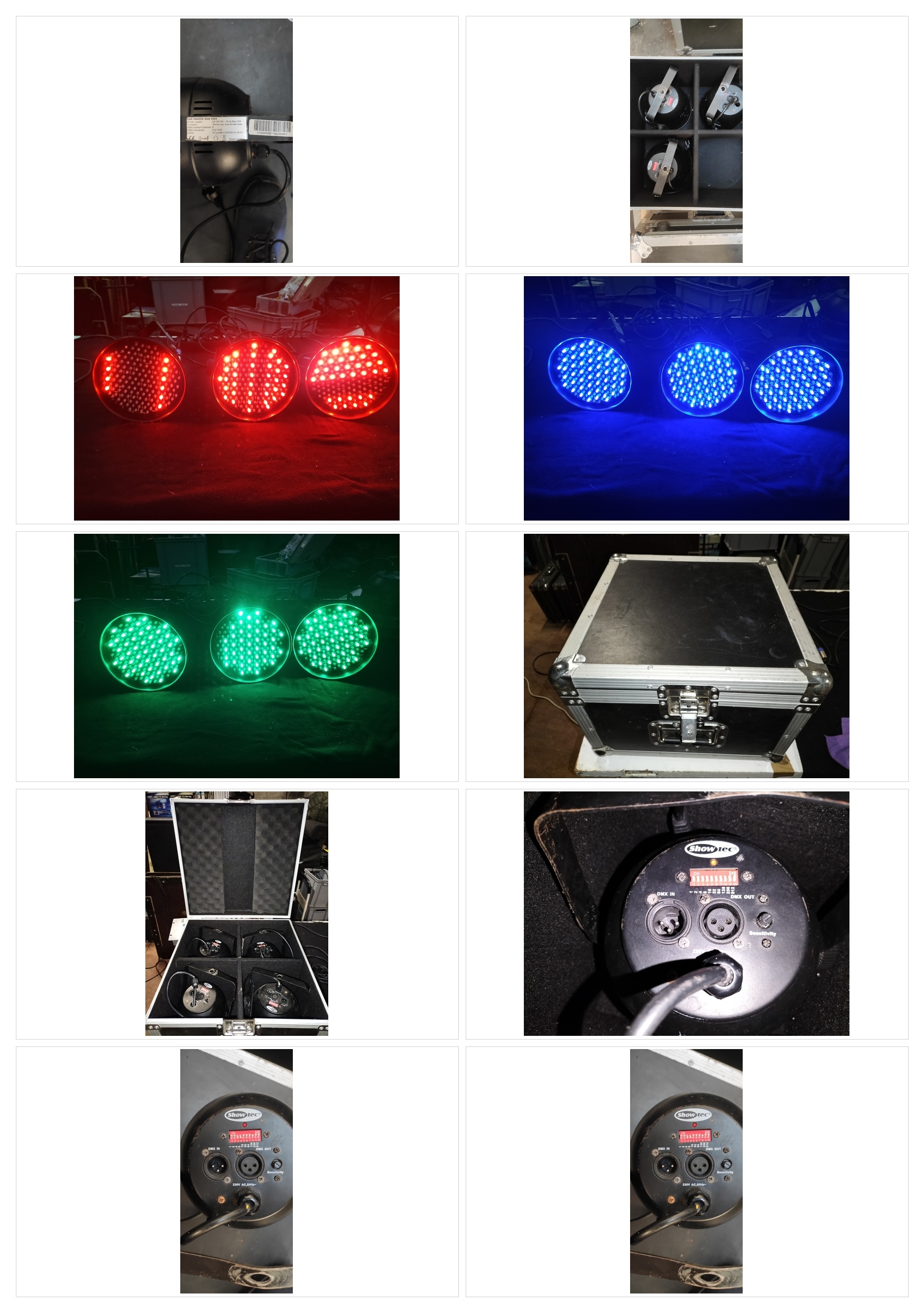 SHOWTEC PAR 56 LED mini