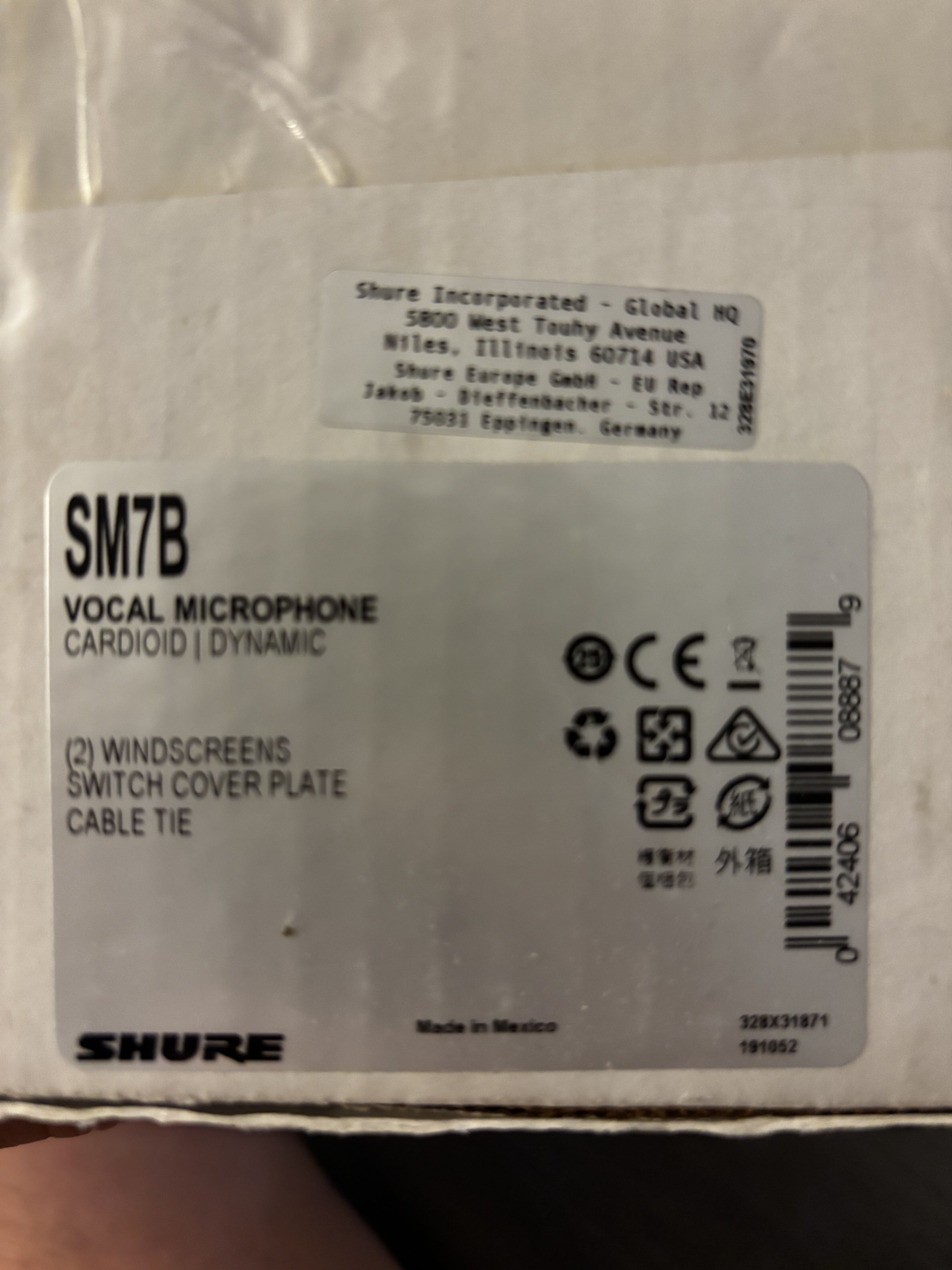 Shure SM7 (7406)