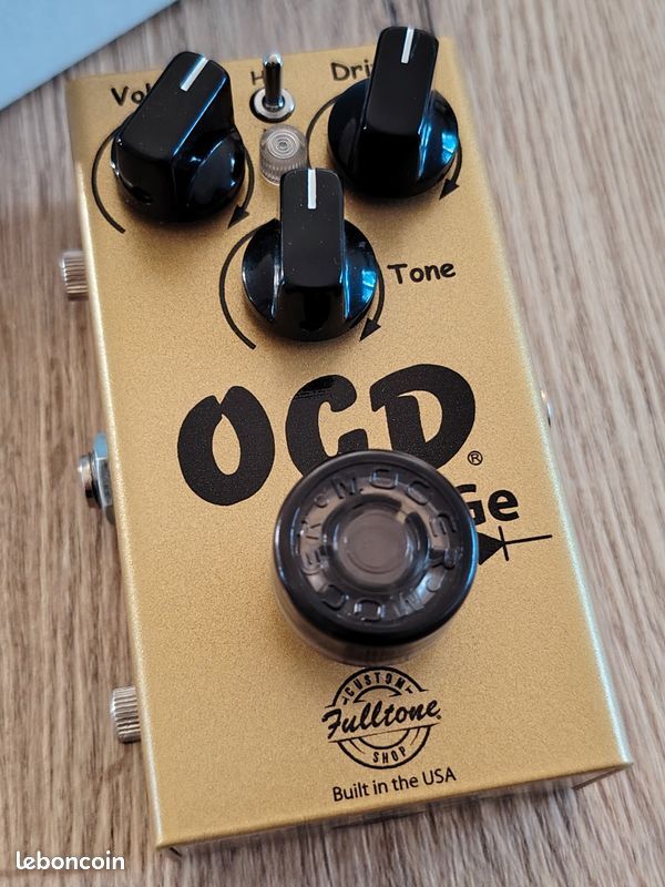 Fulltone OCD Ge Custom Shop edition limitée Gold