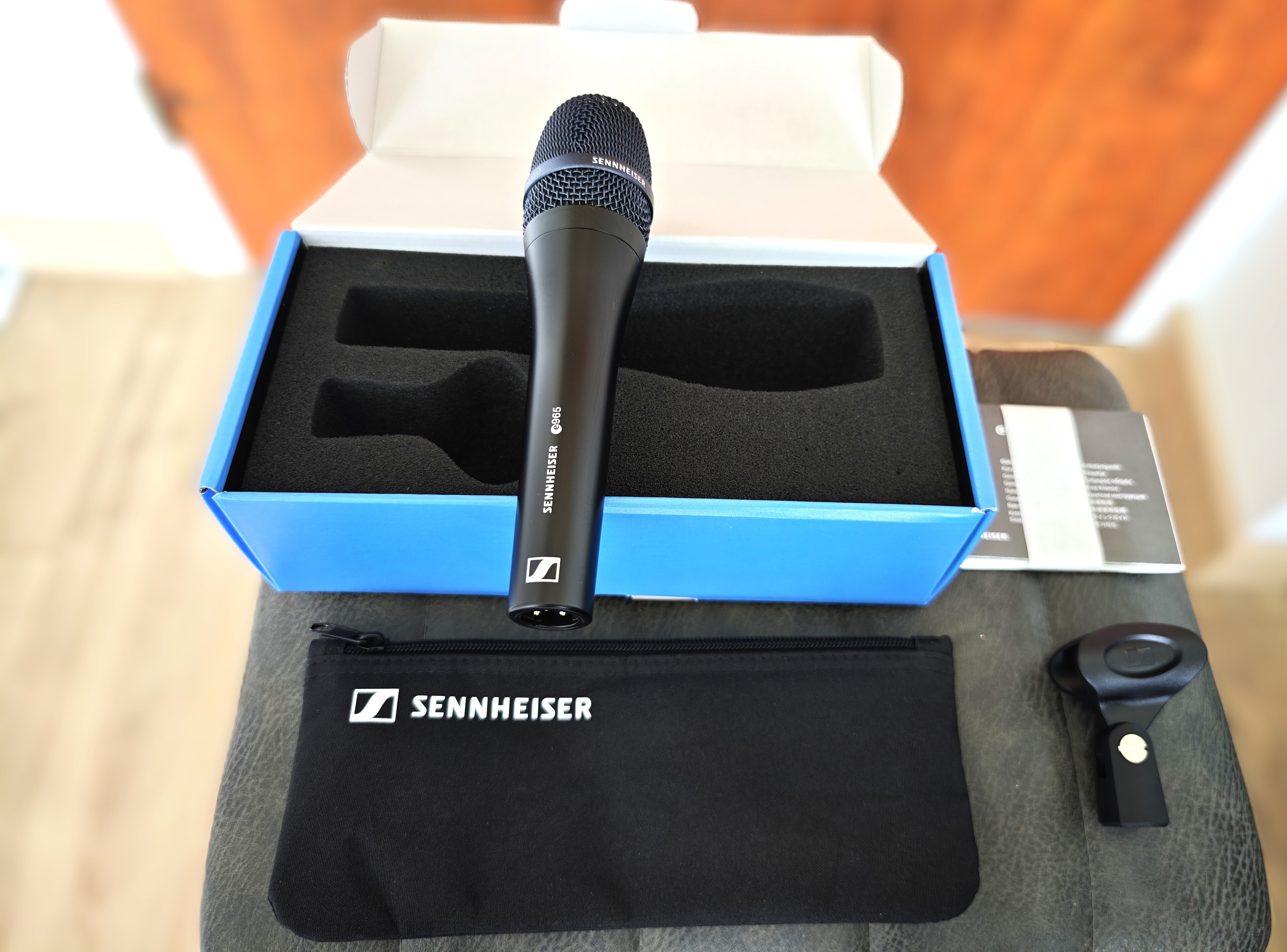 Vends micro à condensateur Sennheiser e965