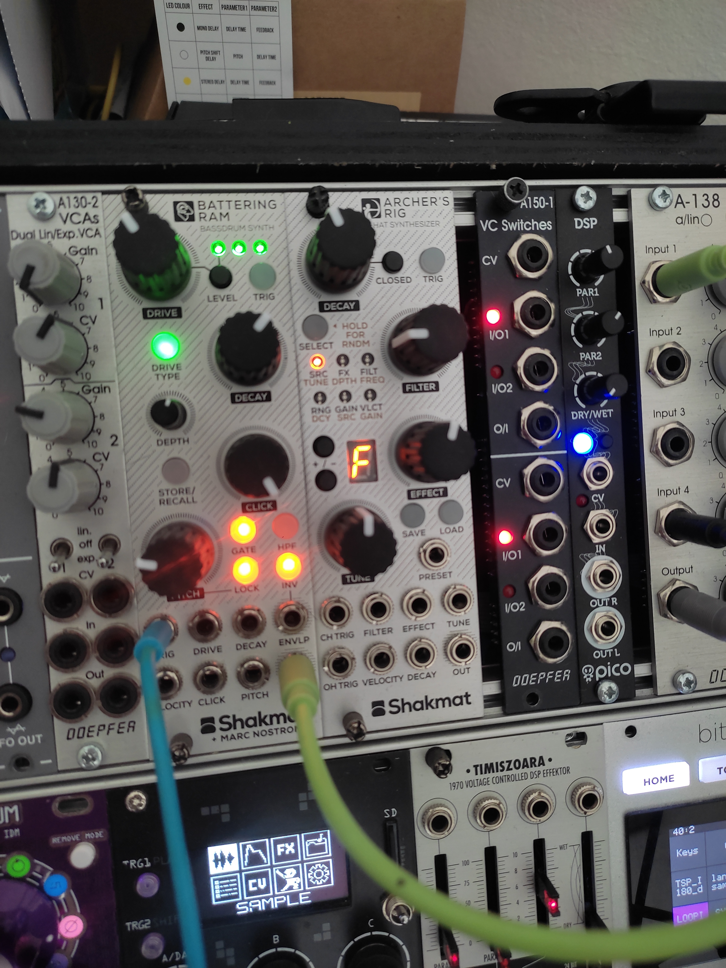 Shakmat archer's rig état nickel.