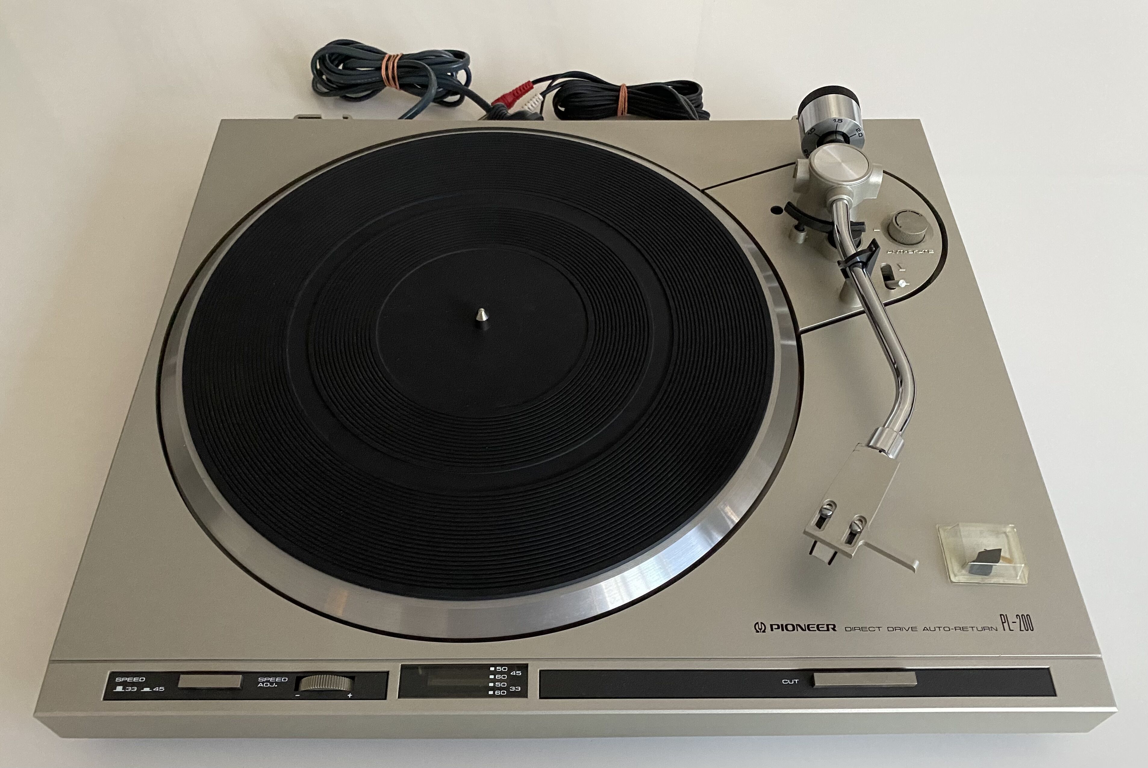 Platine disque vinyle PIONEER PL-200 (Direct Drive - Auto-Return)