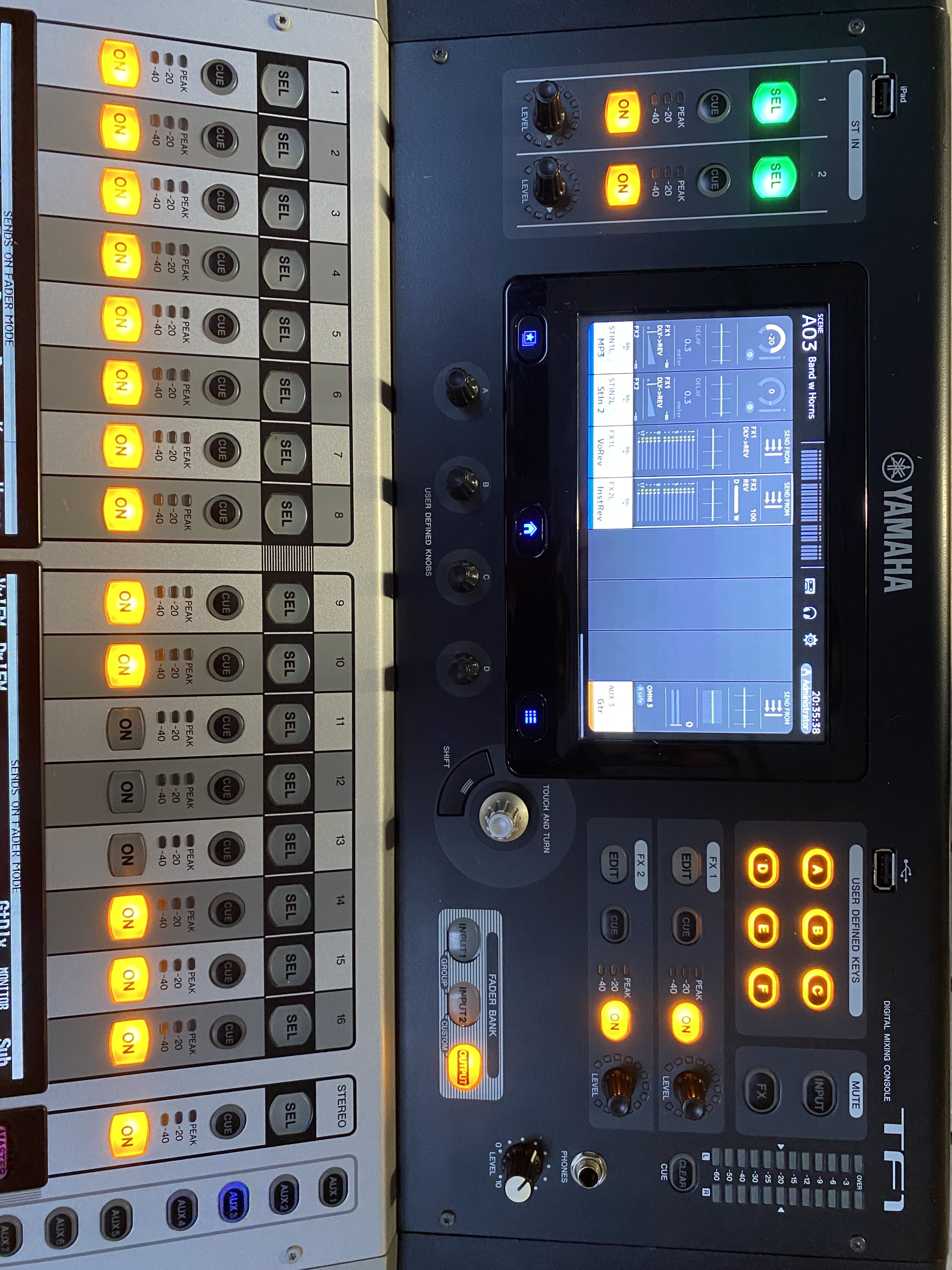 Vends Console Yamaha TF1