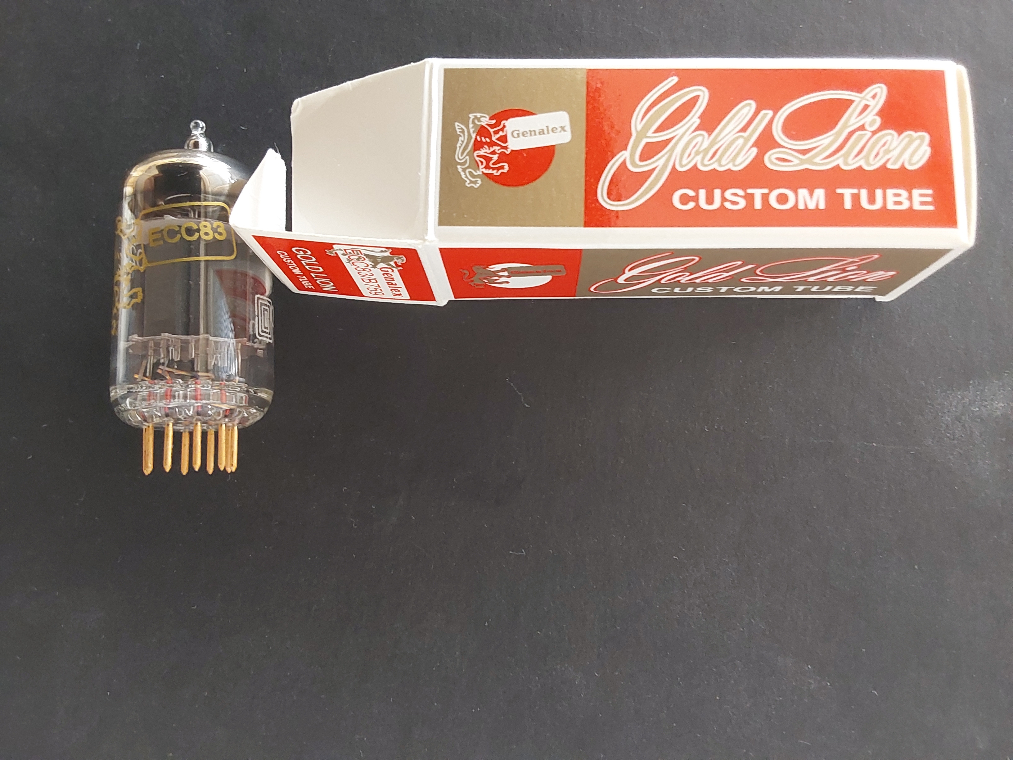 Tube ecc83 genalex gold lion neuf 