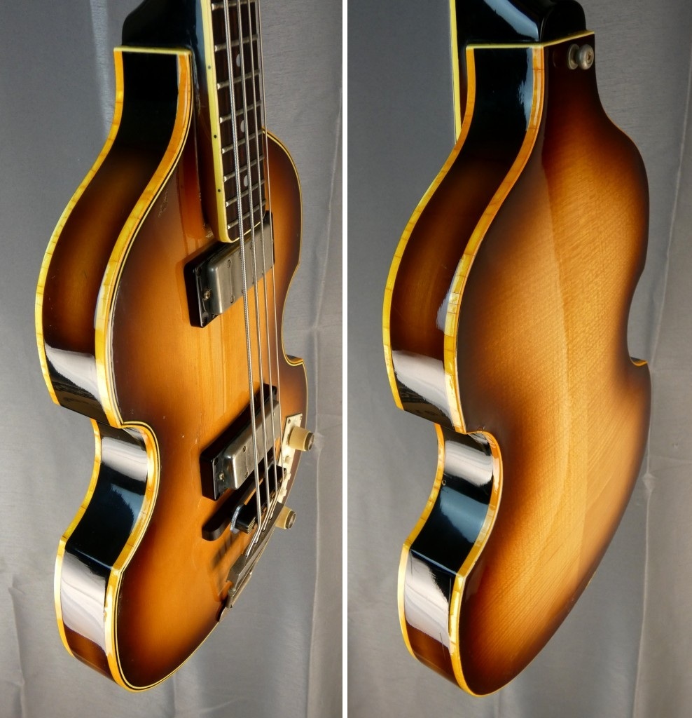 greco violin bass  vb500 vb-500 sunburst japon japan (6)