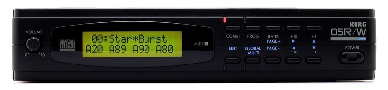 Echange un Korg 05R/W contre ma version clavier Korg X5 occasion