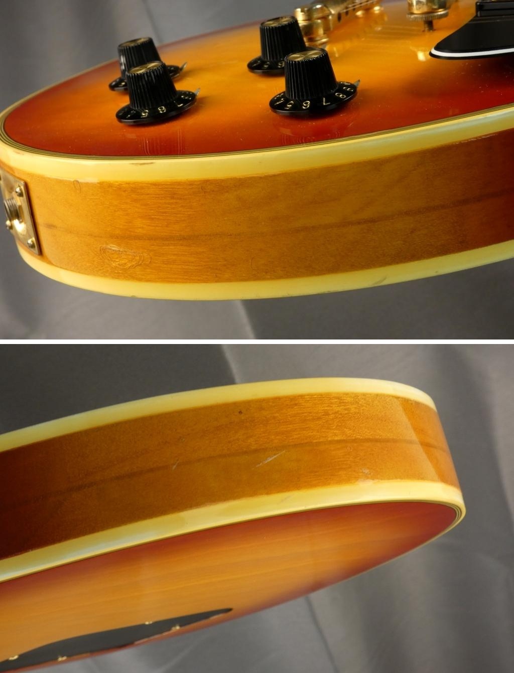 greco les paul custom EG600 1977 cherry sunburst japon japan (9)