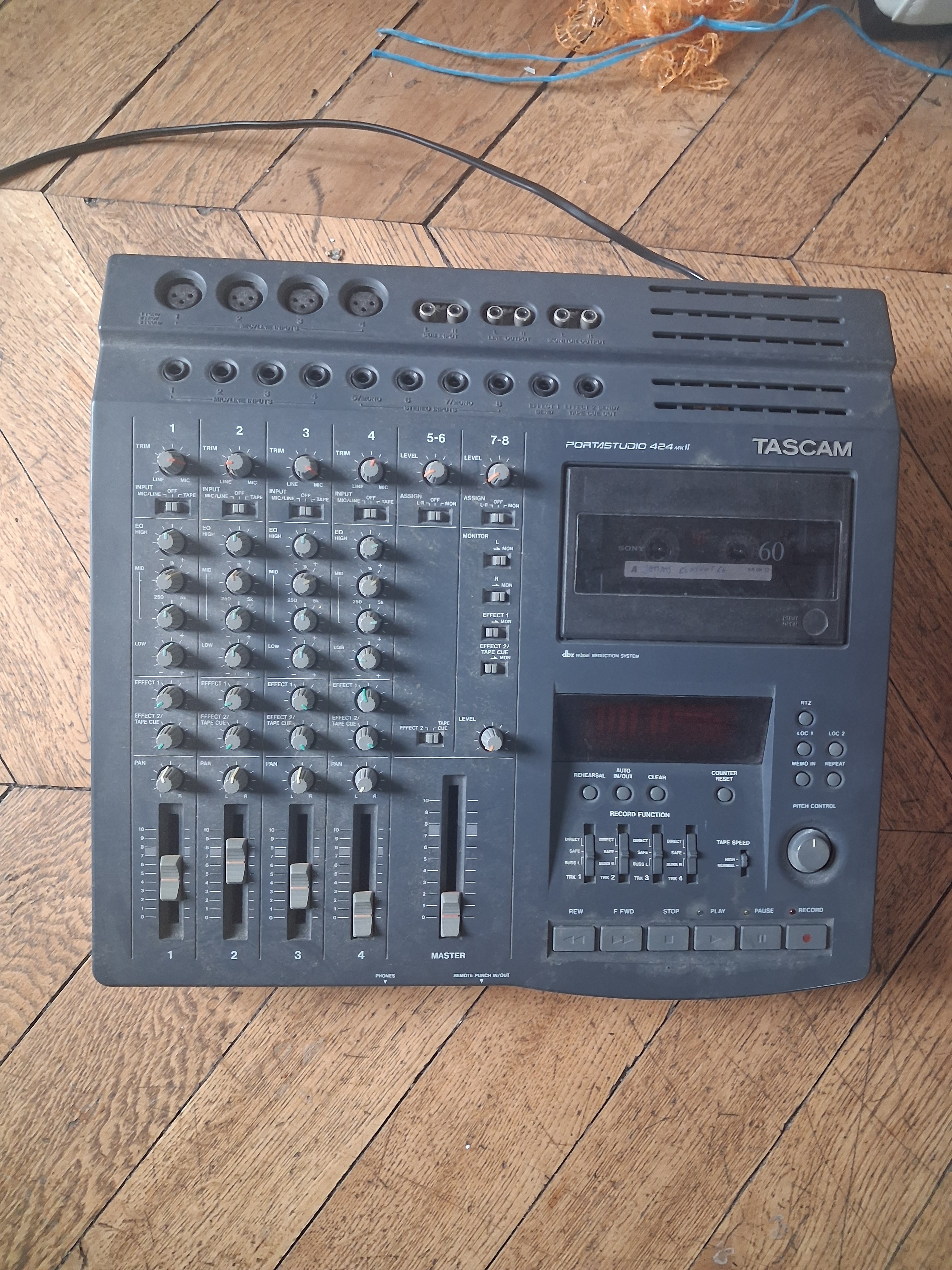 Vends 4 pistes cassette Tascam 424 mk2 
