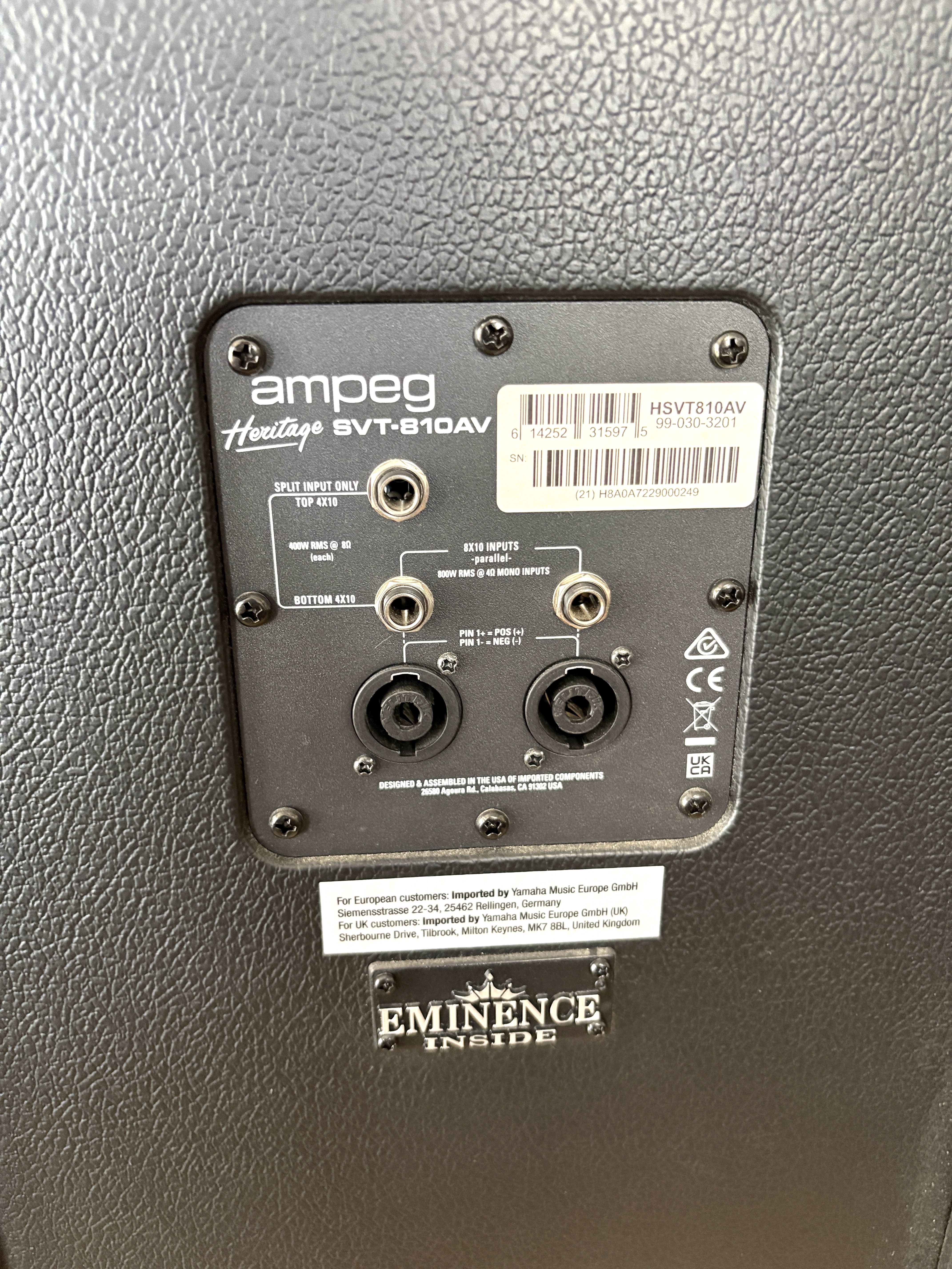 Ampeg SVT-810AV (49390)