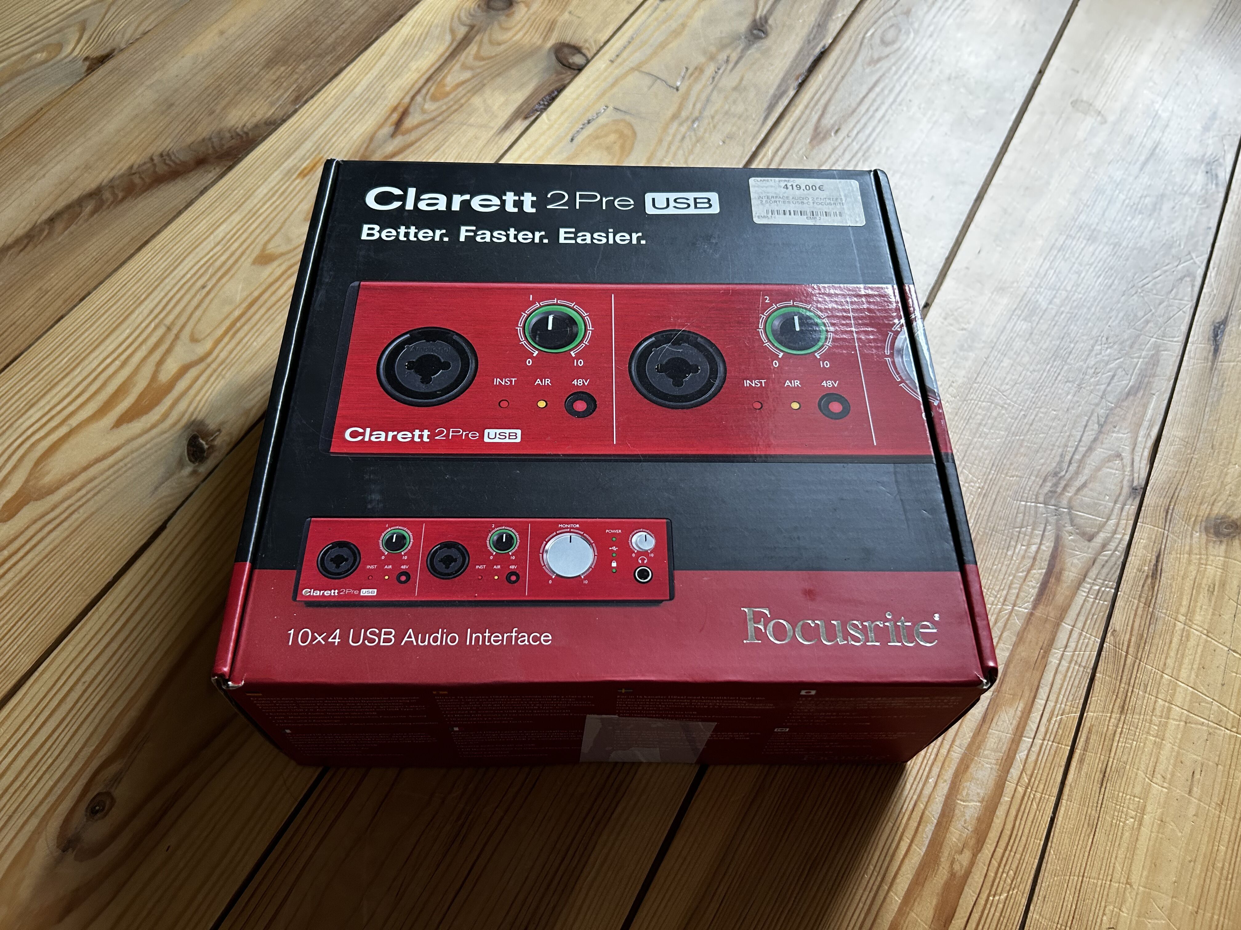 Focusrite Clarett 2Pre USB