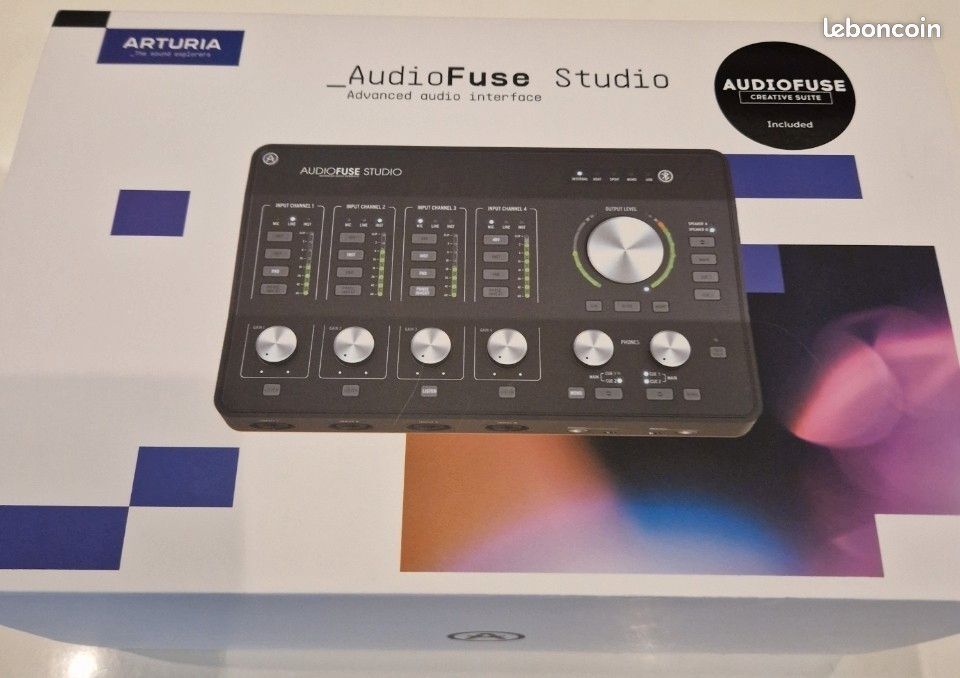 Carte son Arturia AudioFuse Studio Neuve
