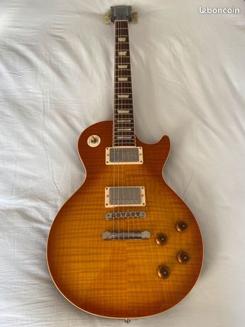Tokai Love Rock LS200F Made in Japan, Les Paul flammée 5A, état neuf