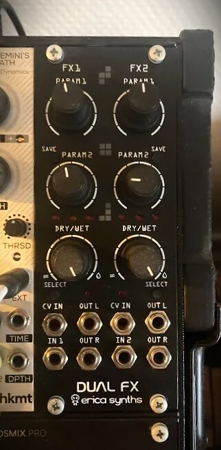 Vends Dual FX - Erica Synths
