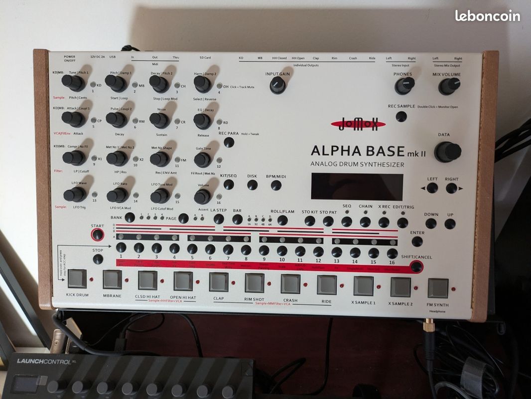 alphabase MK2 comme neuf sous garantie et avec decksaver