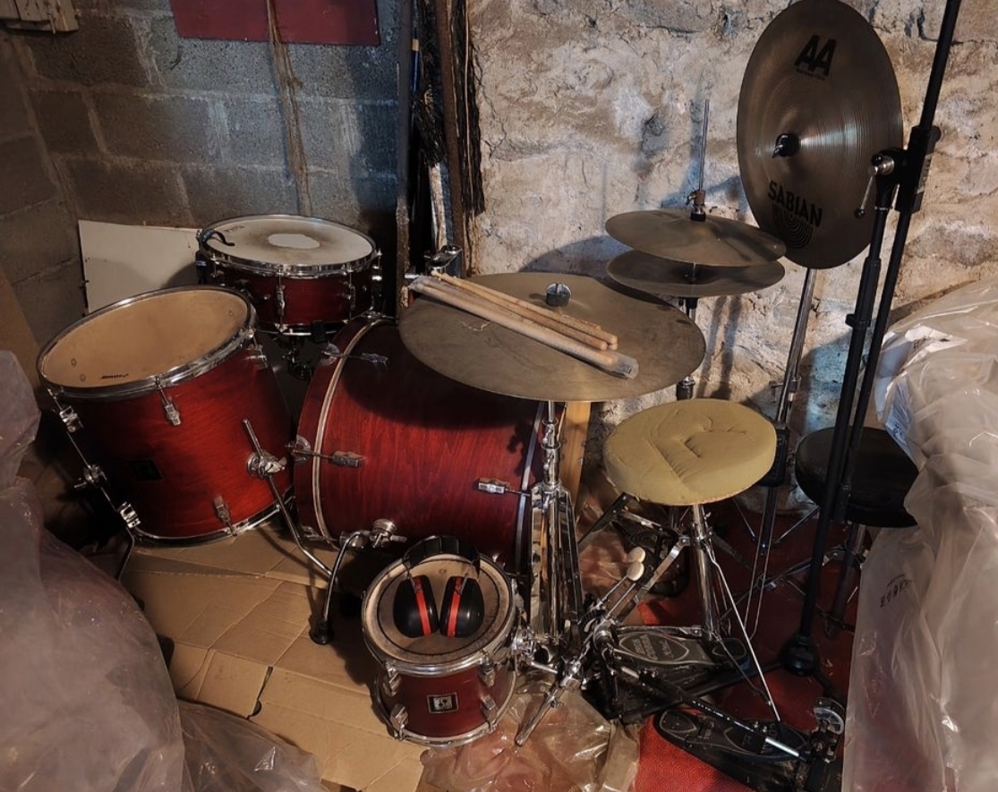Vends batterie Sonor Force 2003 en acajou