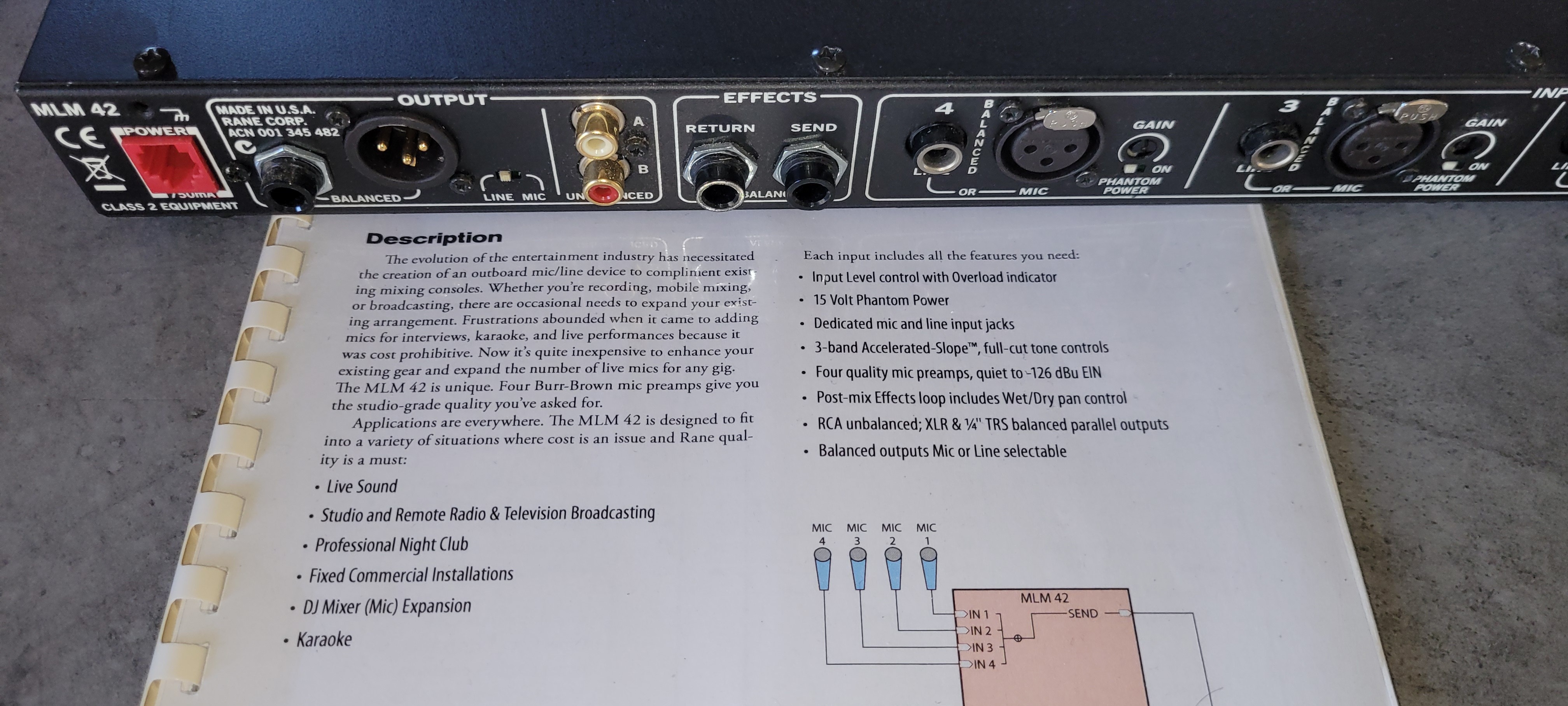 Rane MLM 42 (18602)