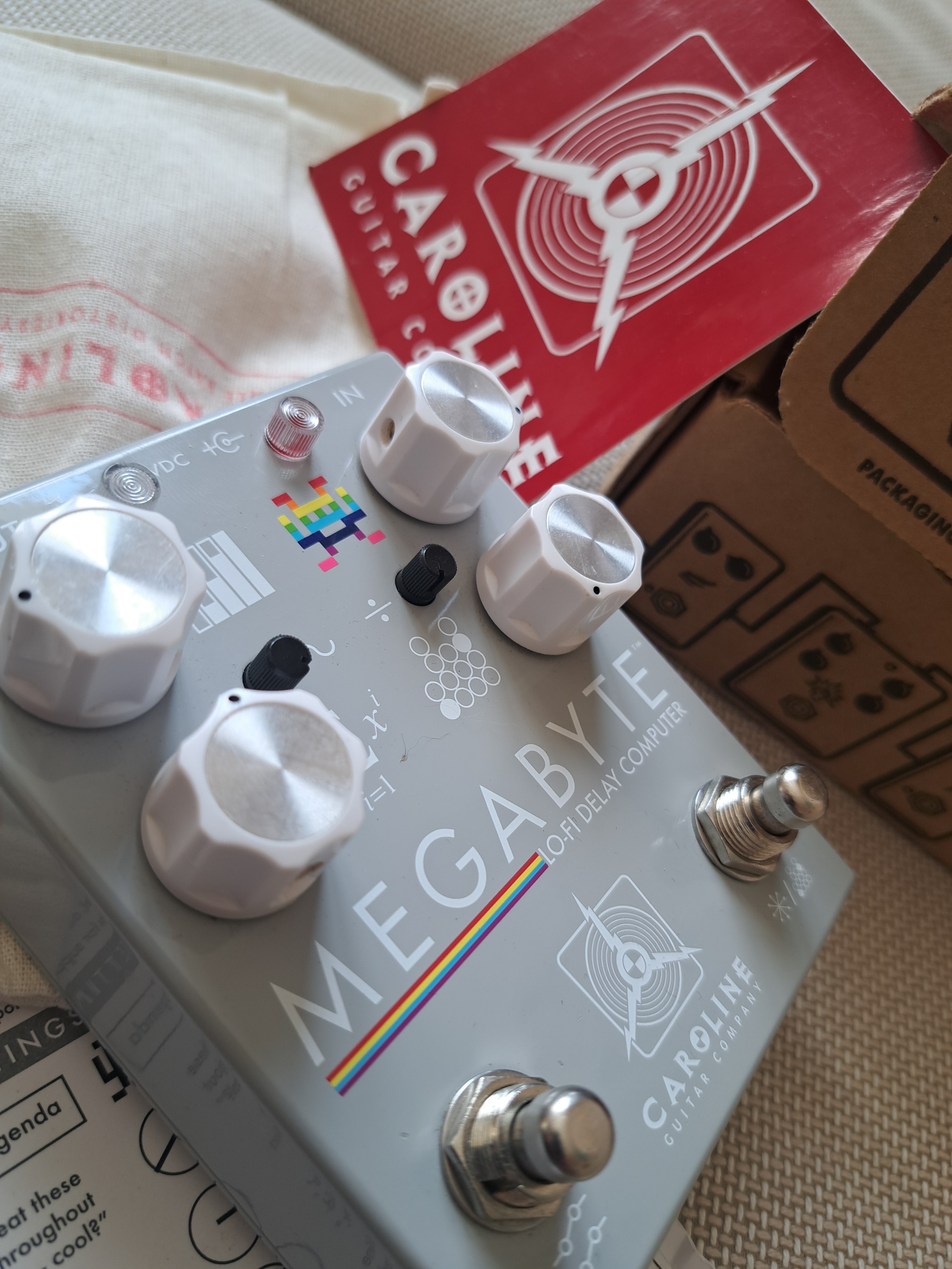 Caroline Guitar Company Megabyte Lo-Fi Delay Computer (763)