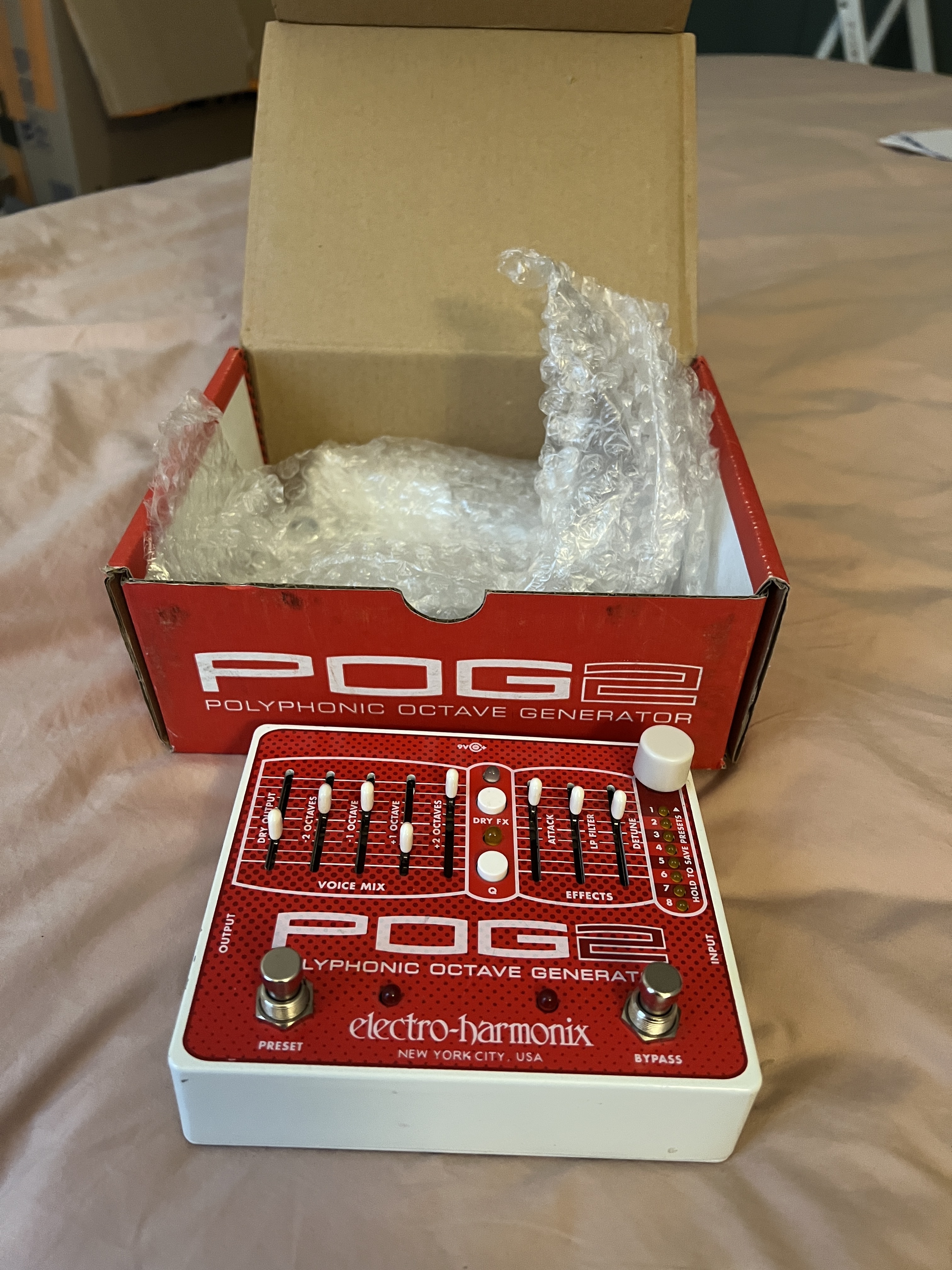 Vends Electro Harmonix POG2 TBE