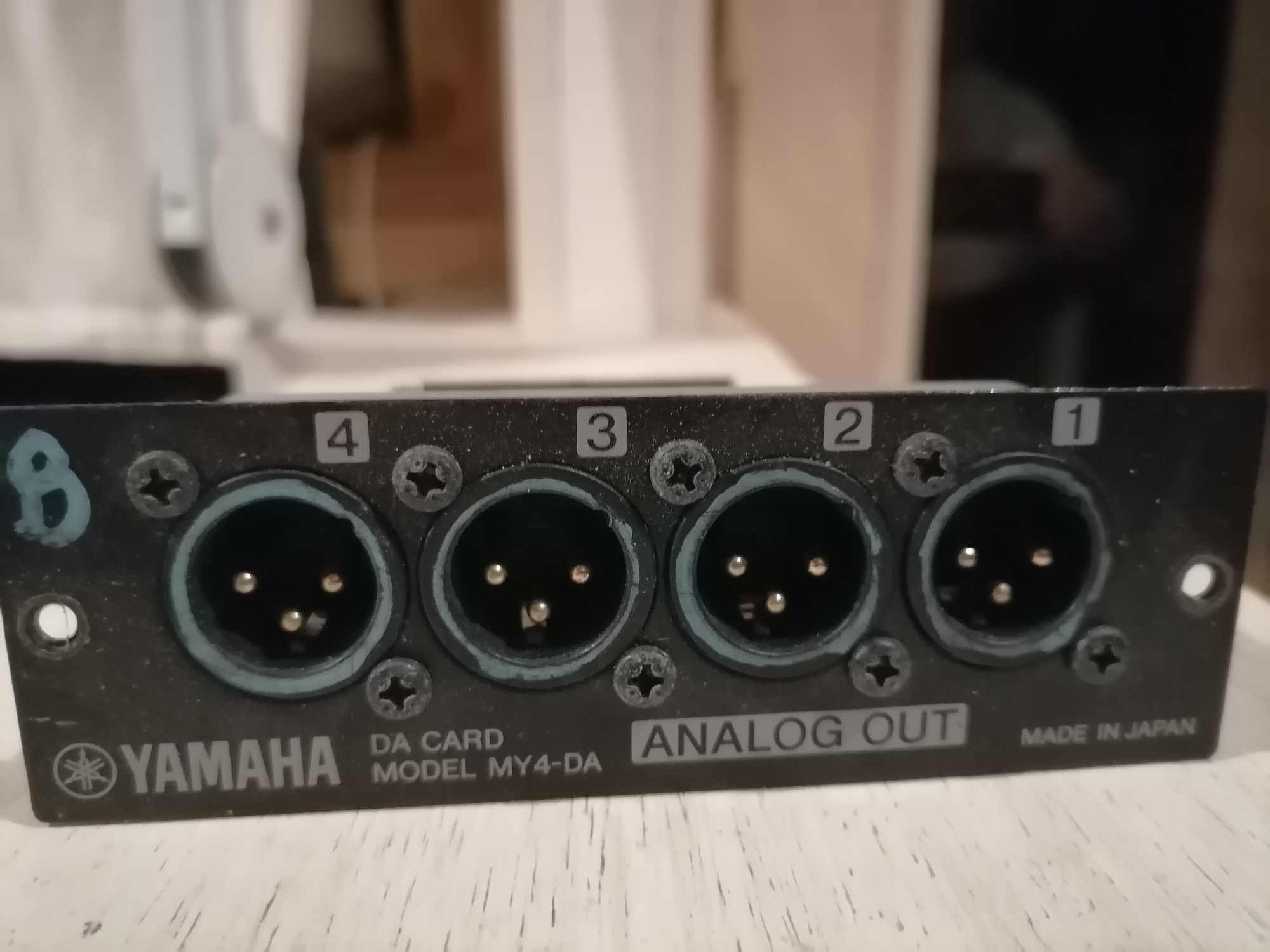 vends DA card Model MY4-DA analog out 