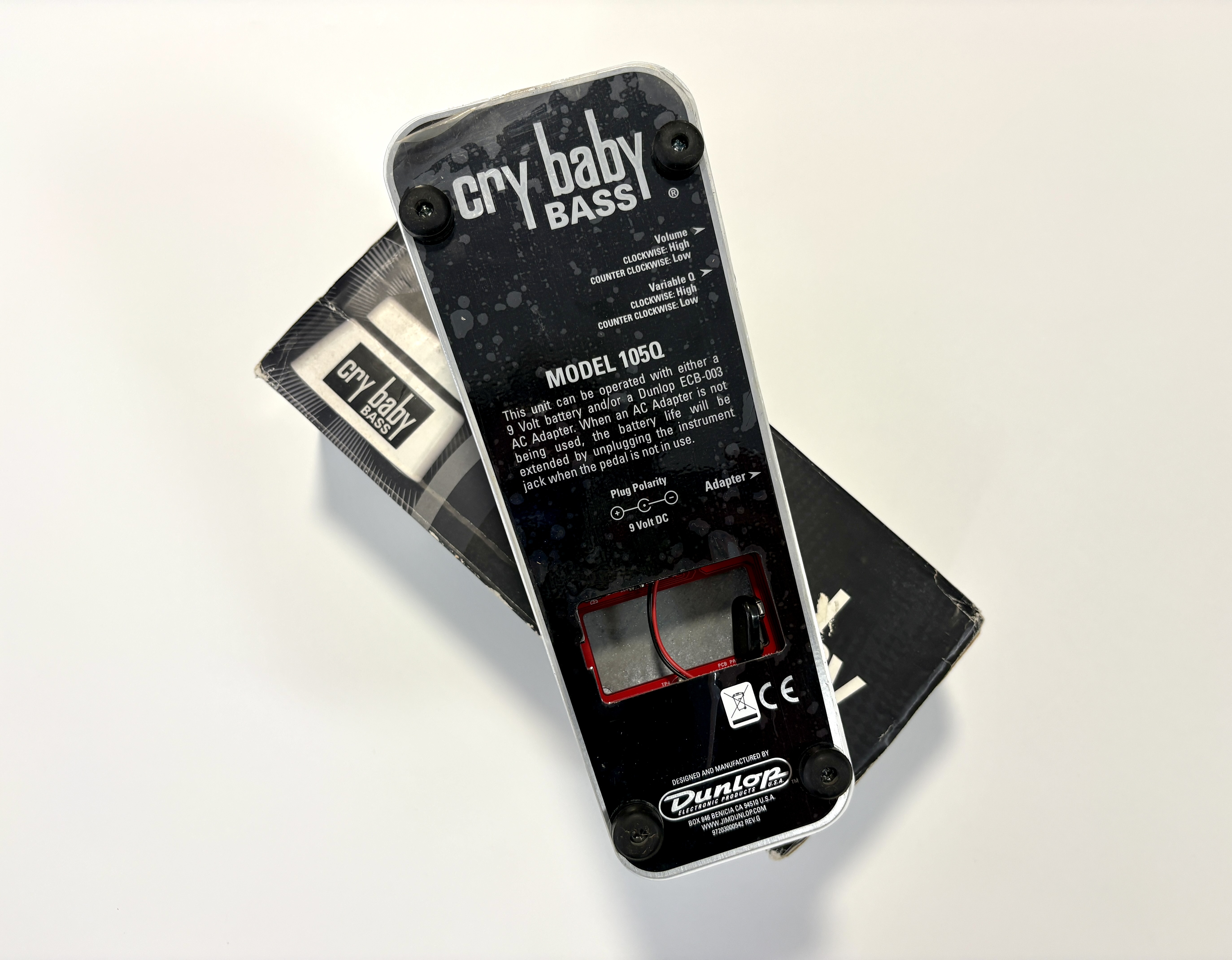 Dunlop 105Q Cry Baby Bass Wah (41732)