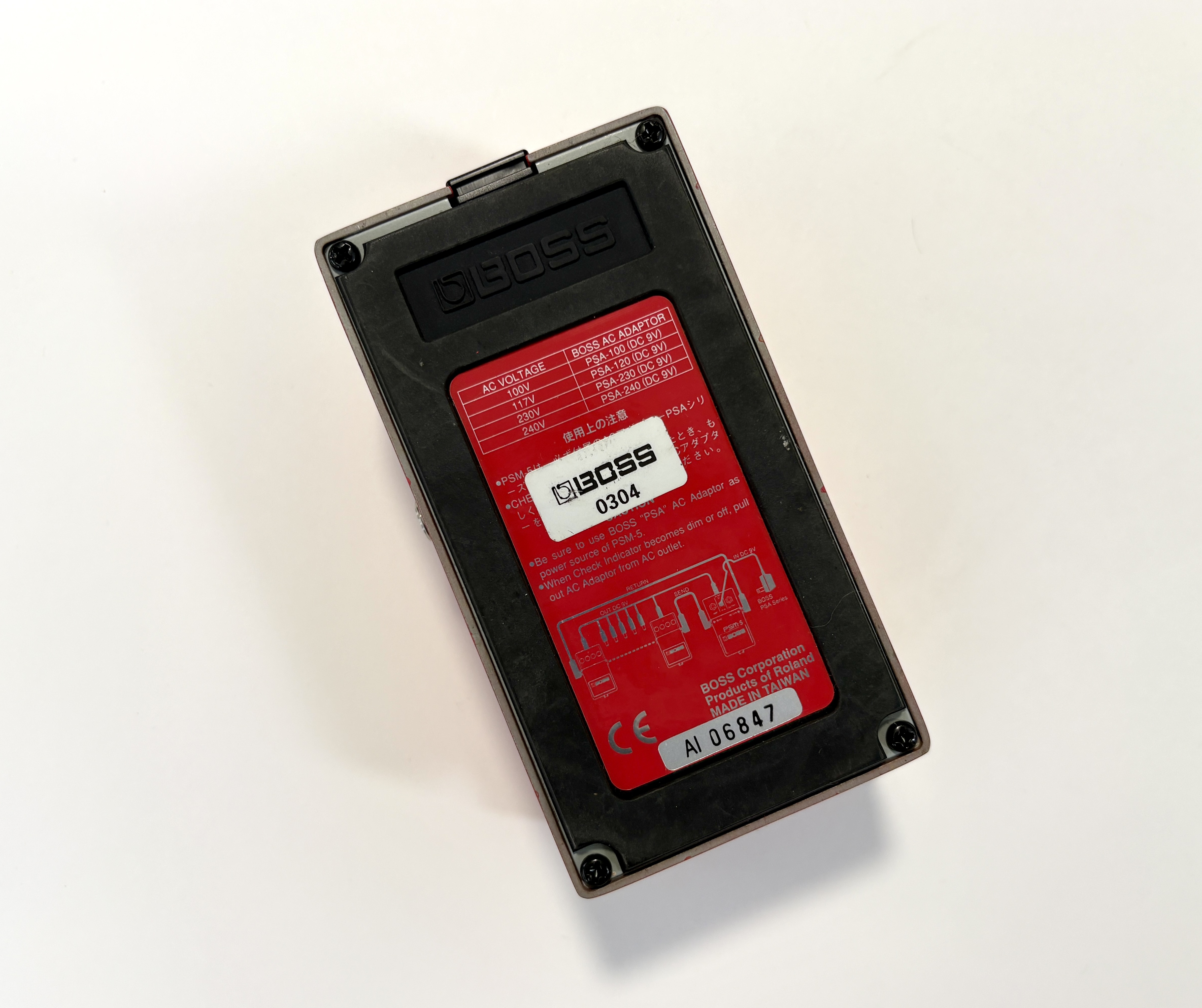 Boss PSM-5 Power Supply & Master Switch (57601)