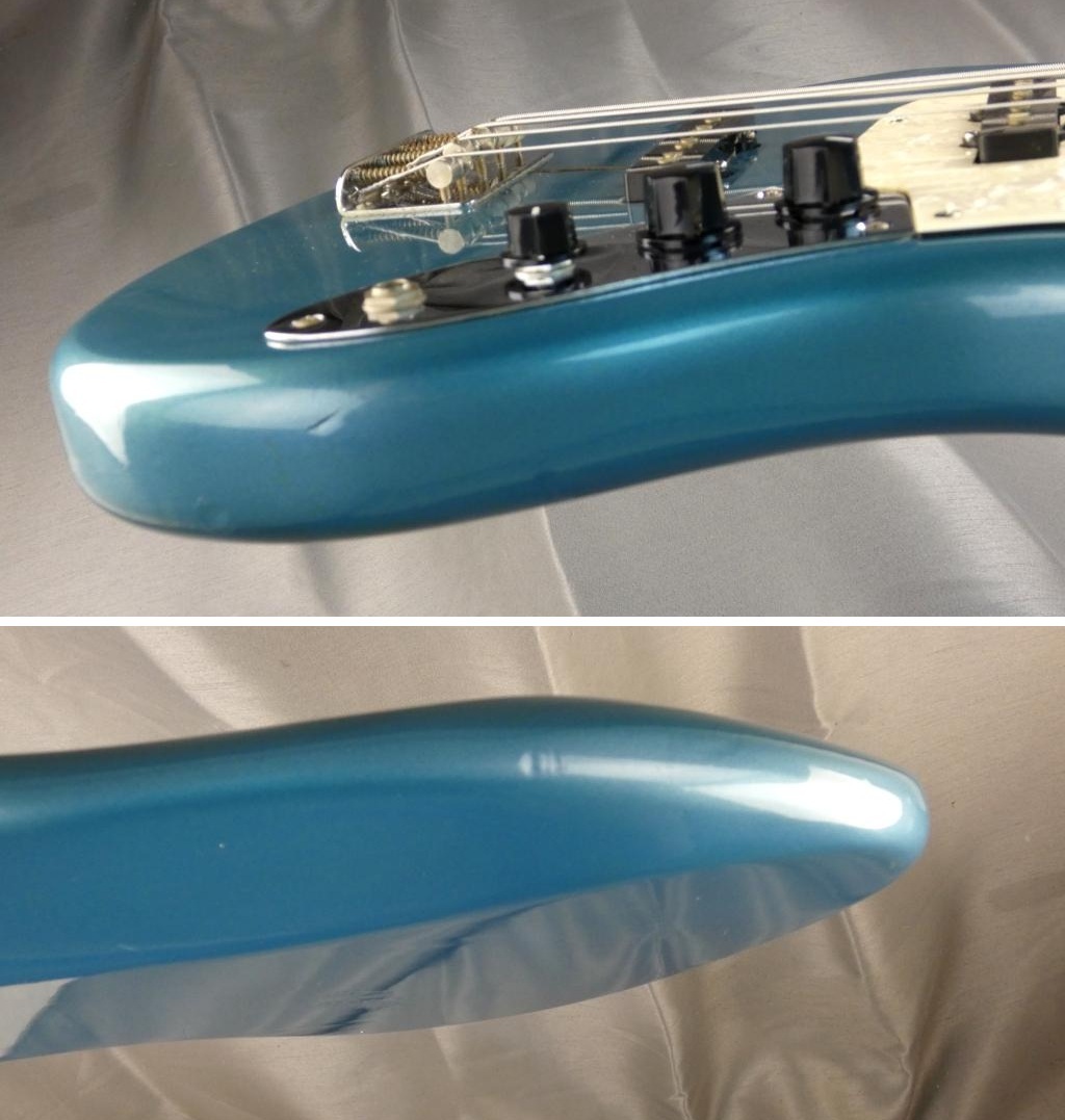FENDER Jazz Bass JB62-MH limited OLB old lake placid blue japon japan  (3)