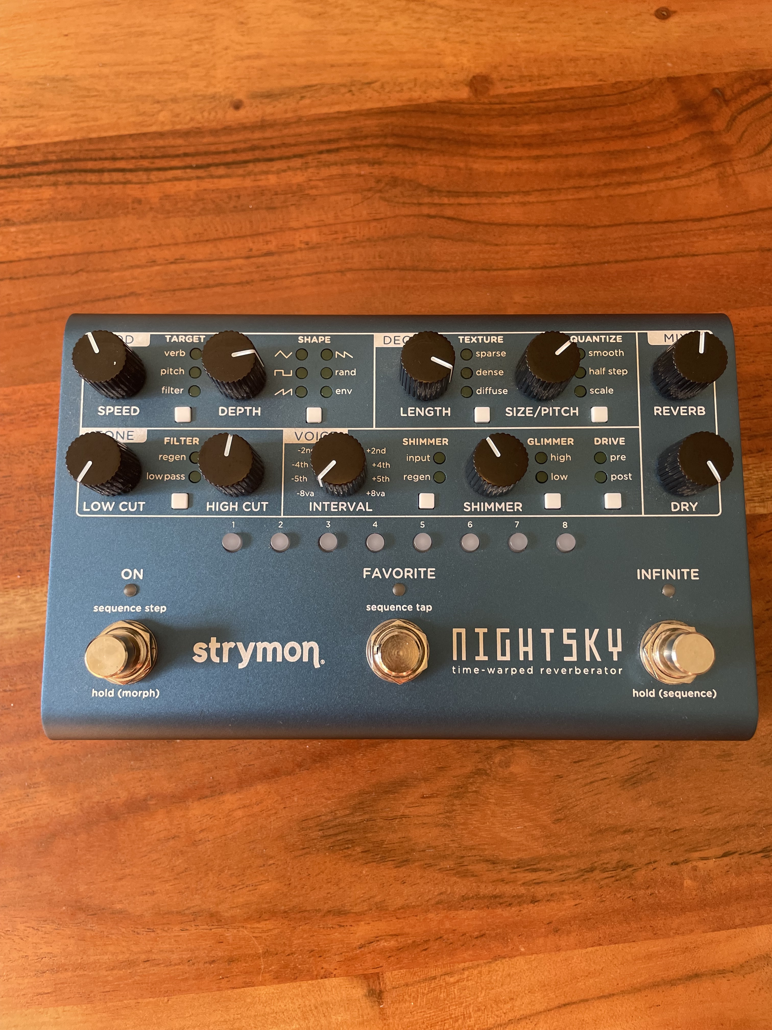 Strymon NightSky – reverb expérimentale stéréo