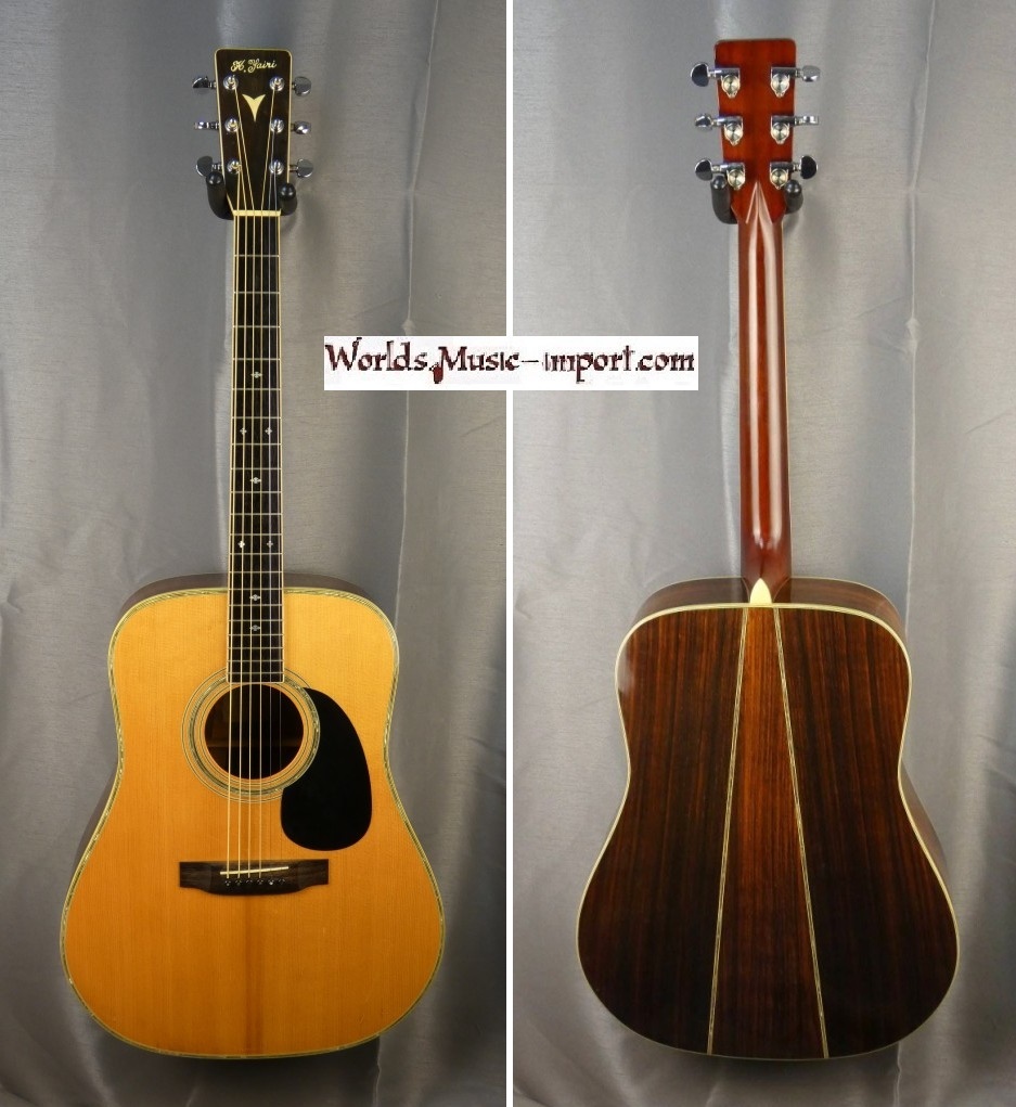 K.YAIRI acoustic YW-500 Natural 1978 D-35 japon import
