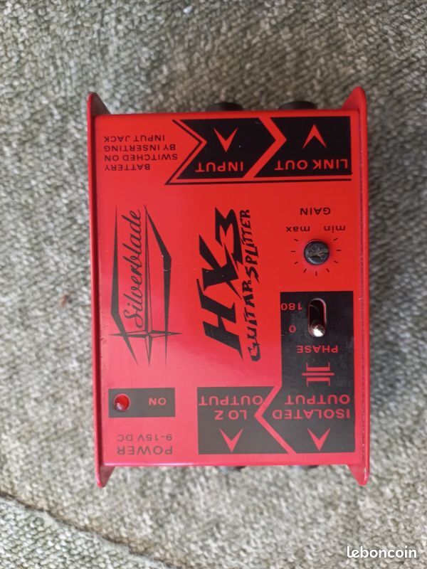 Vends Splitter Guitare Silverblade
