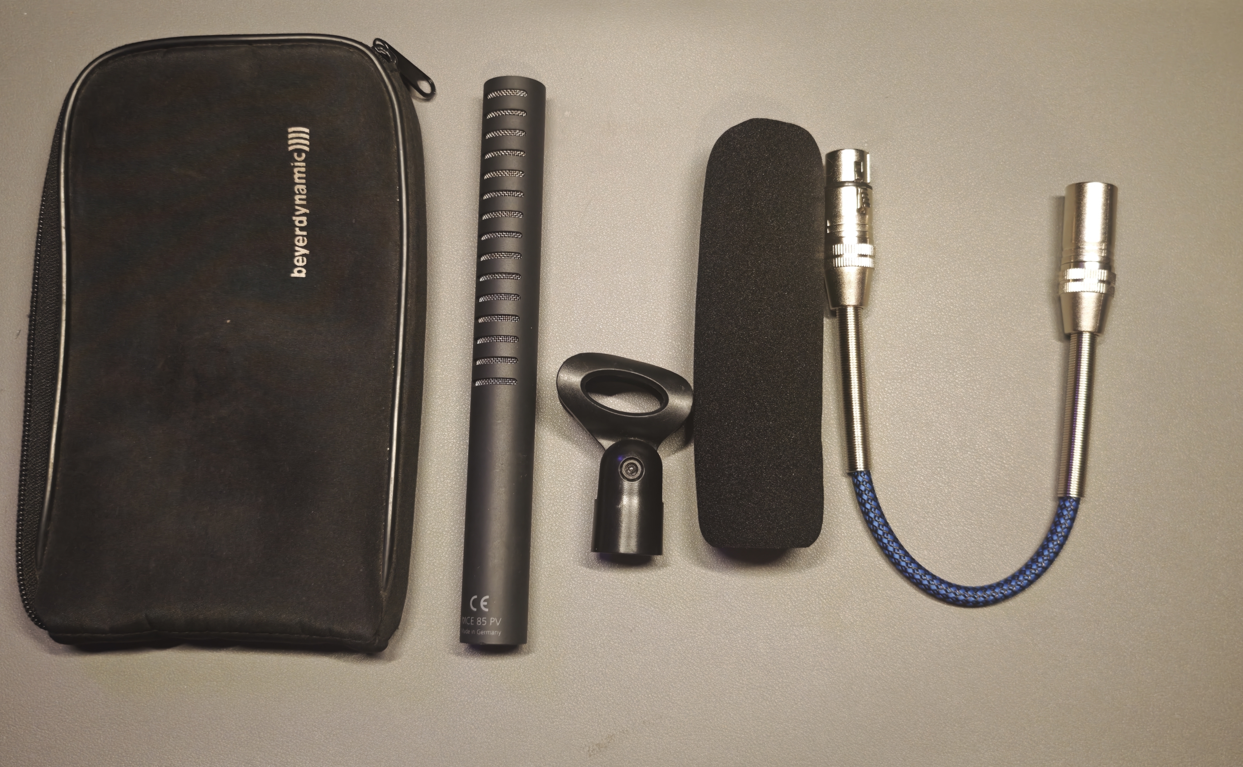 Micro canon Beyerdynamic MCE 85 PV + accessoires