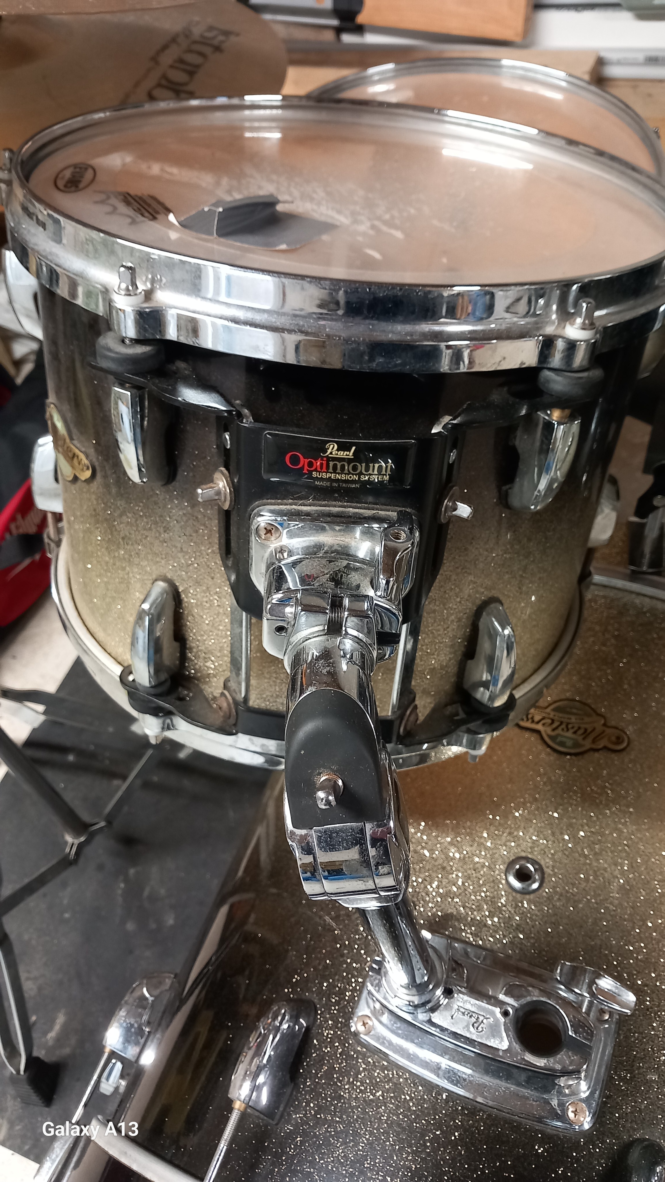 Vends Kit de 4 fûts Pearl Masters Maple MCX 20''