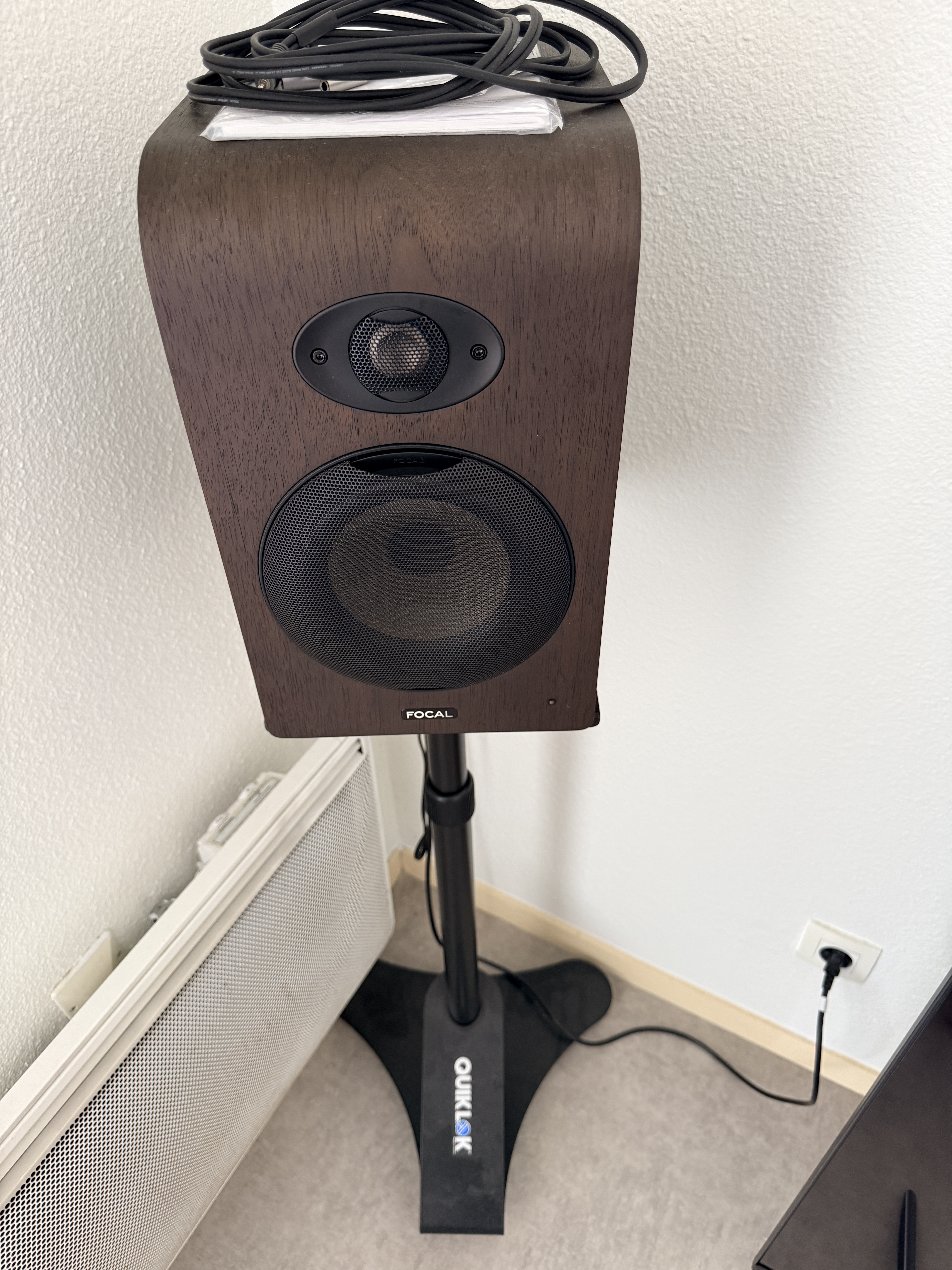 Enceinte de monitoring professionnelle haut de gamme Focal Shape 65, acquise en Nov 2025 (vendue à l'unité)