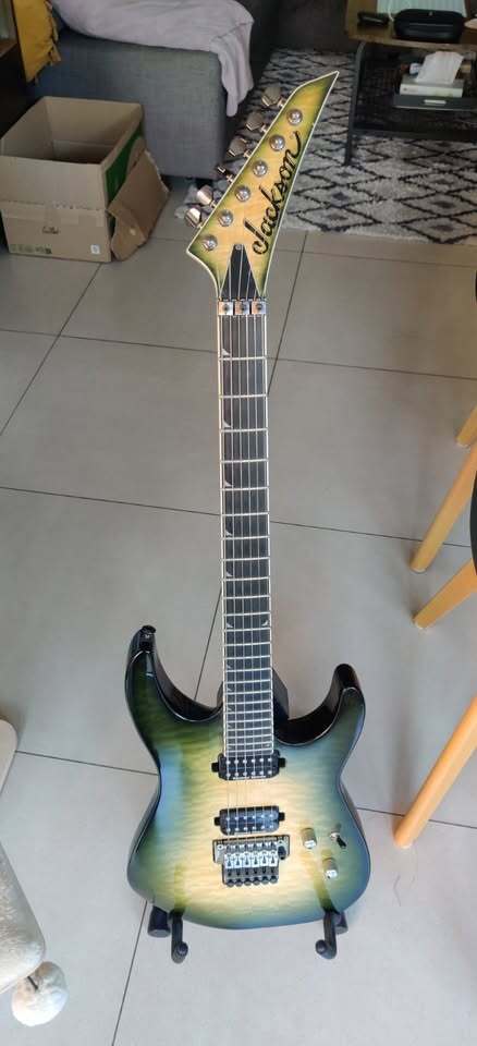Jackson Pro Series Soloist SL2Q MAH 2017 Alien Burst