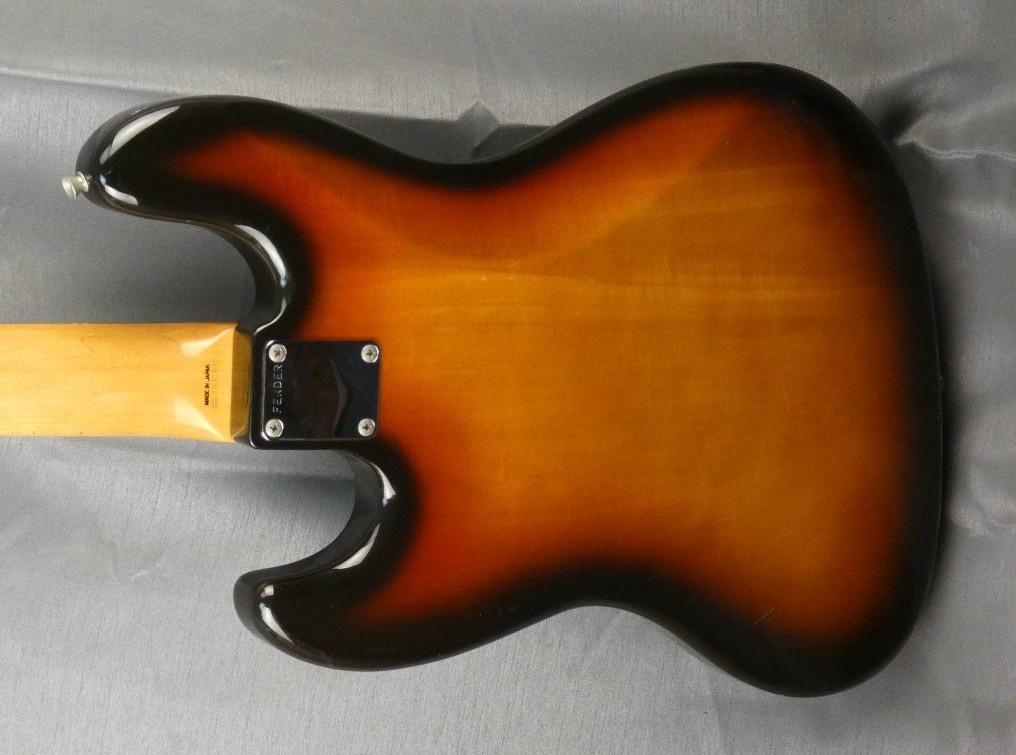 fender jazz bass jb62-fl fretless 1989 3ts sunburst japon japan (1)