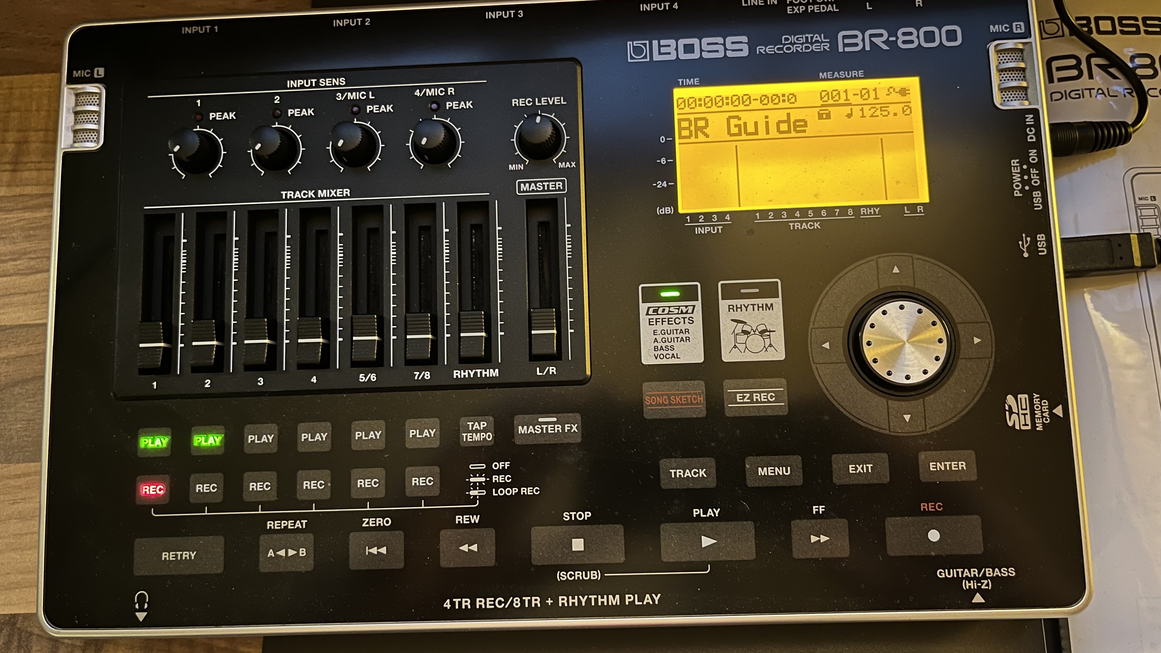 Enregistreur numérique Multipistes Boss BR-800