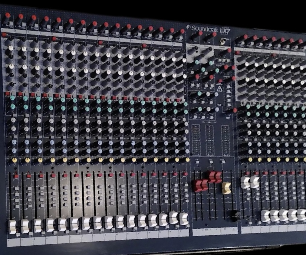 Console Soudcraft LX7 ii 24 ss arriereII